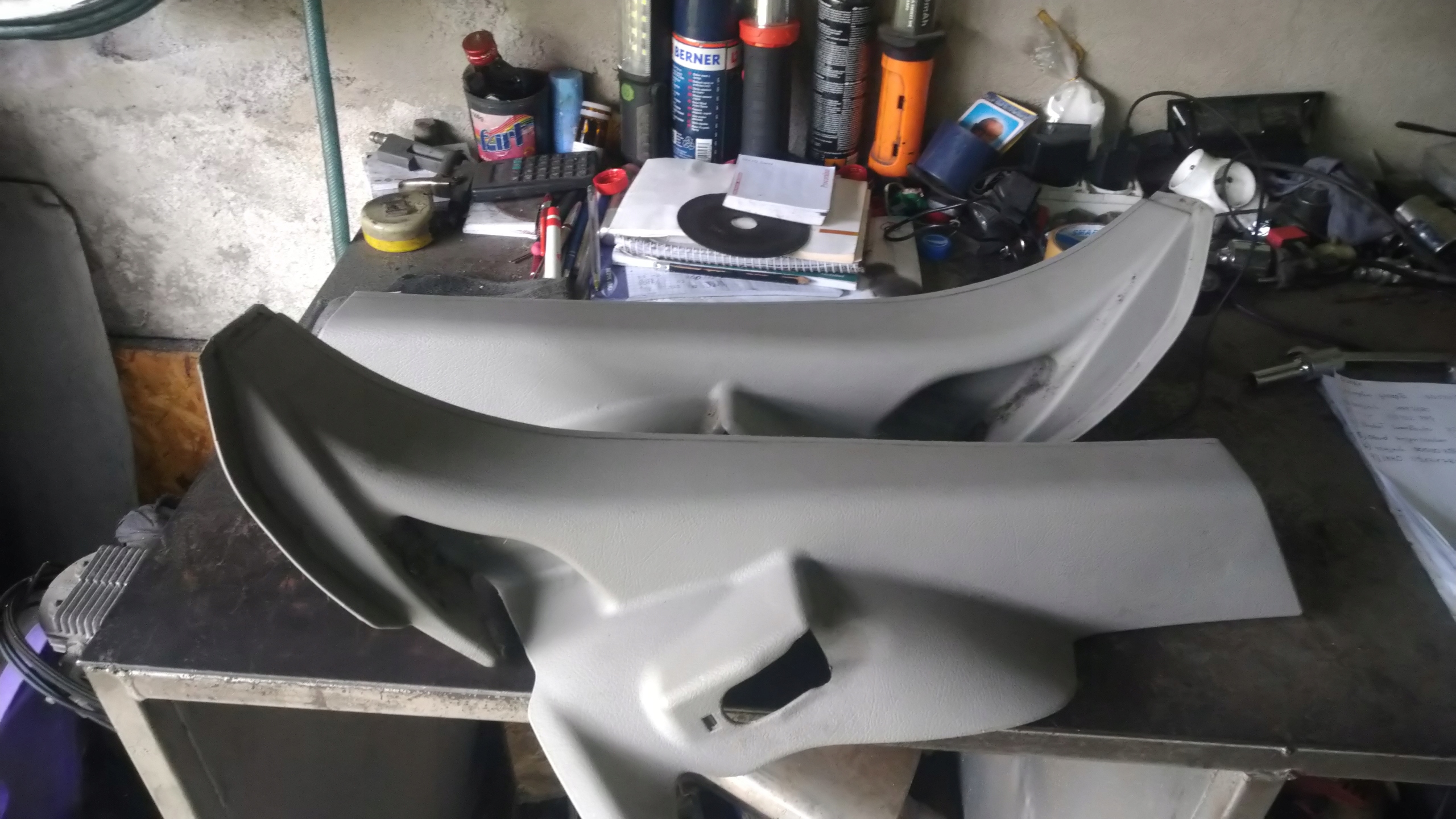 OPEL ASTRA II G - OSLONA PROGU PRAWY LEWY TYL