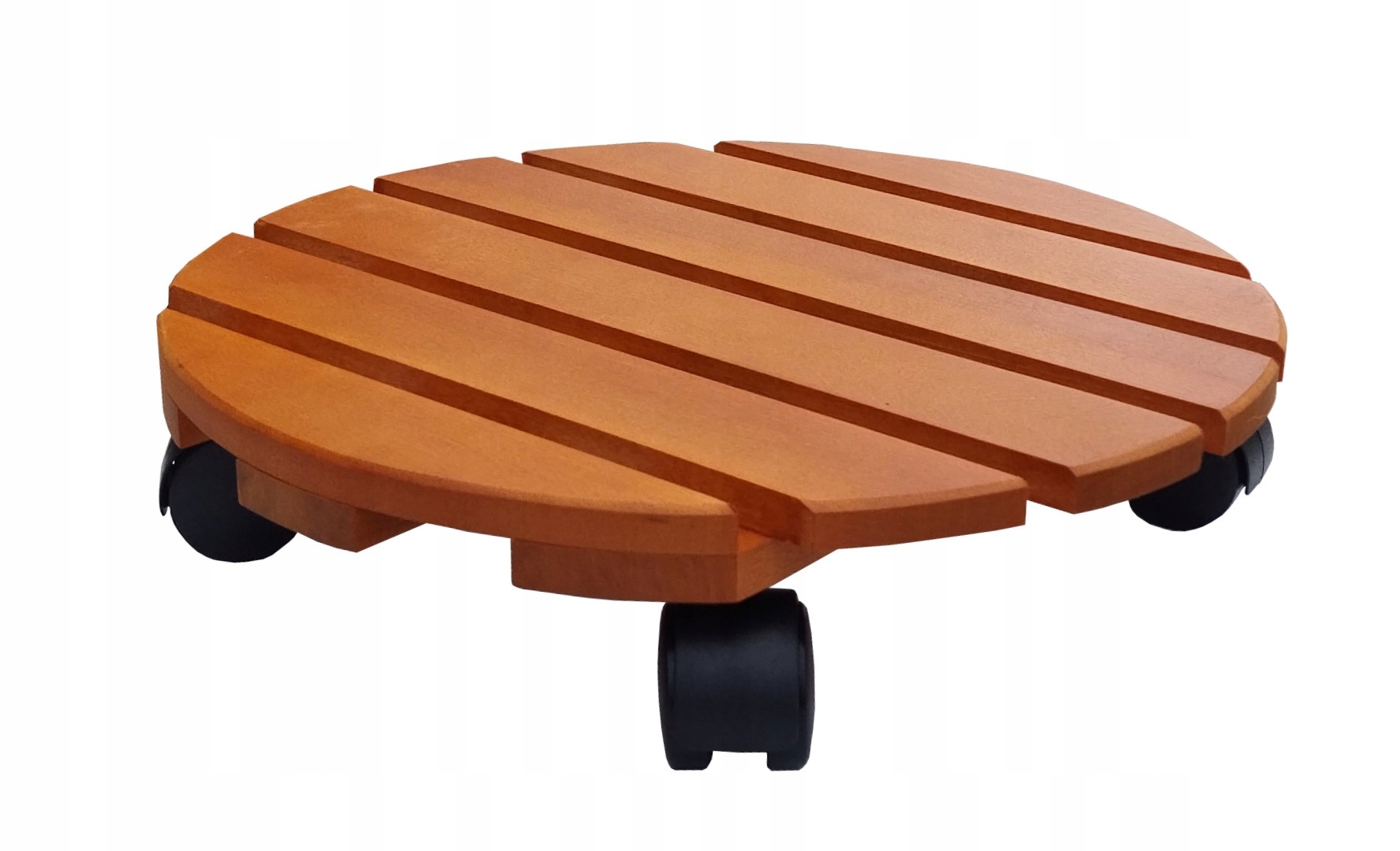 

Podstawka drewniana pod donice na kółkach 33cm