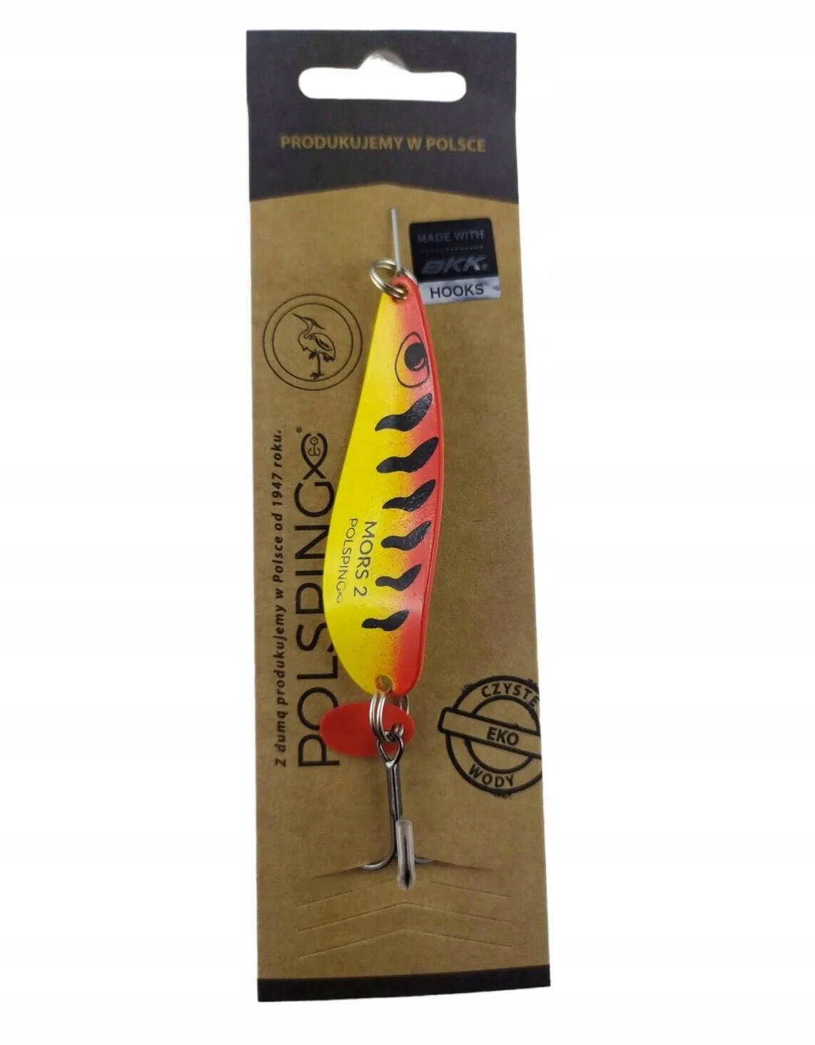 Błystka Wahadłowa Mors Yellow TIGER-1