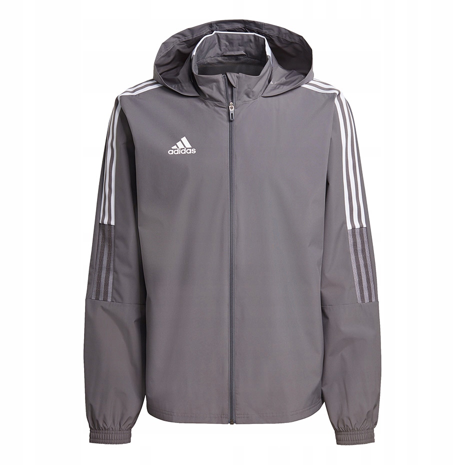 Pánská mikina adidas Tiro 21 Allweather šedá GM7389 vel. S