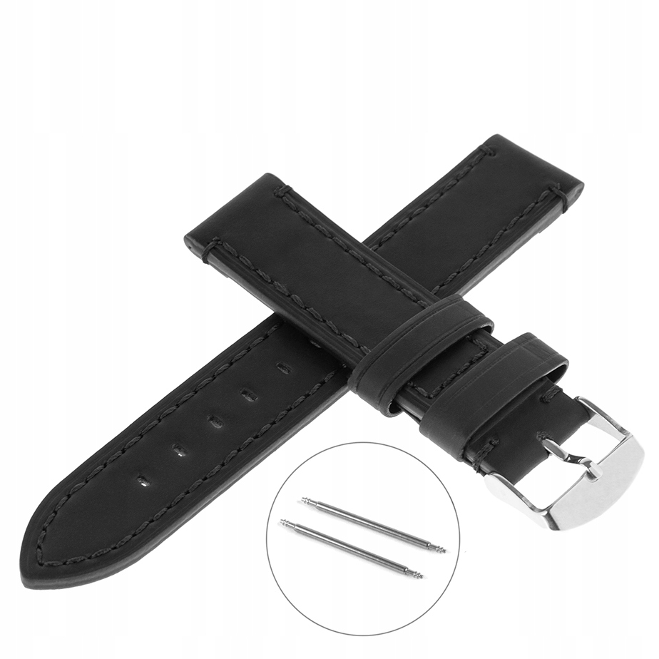 

Pasek Do Zegarka 18MM – Skórzany – Czarny C18