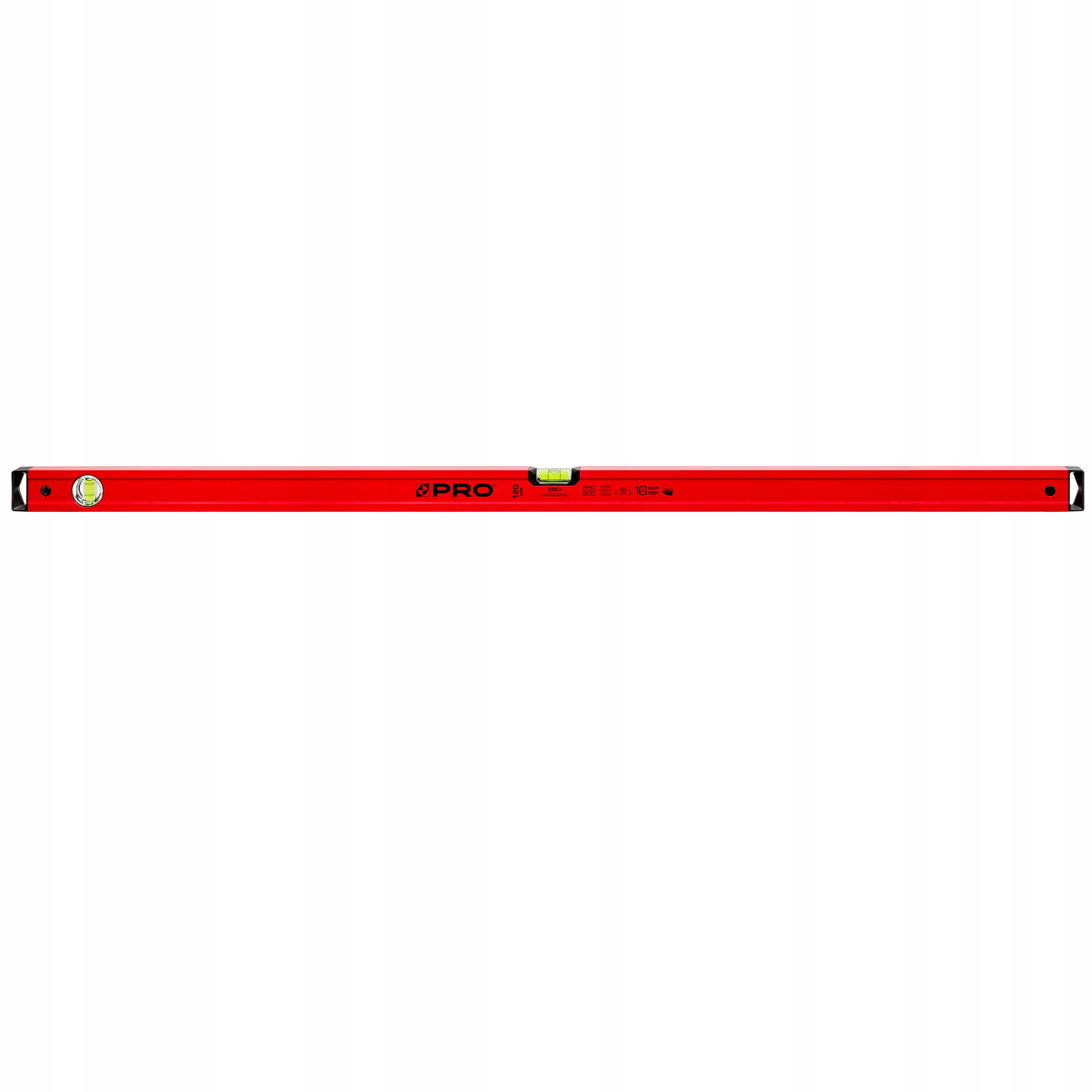 Poziomnica Poziomica Libella PRO600 Malowana Czerwona 120 CM