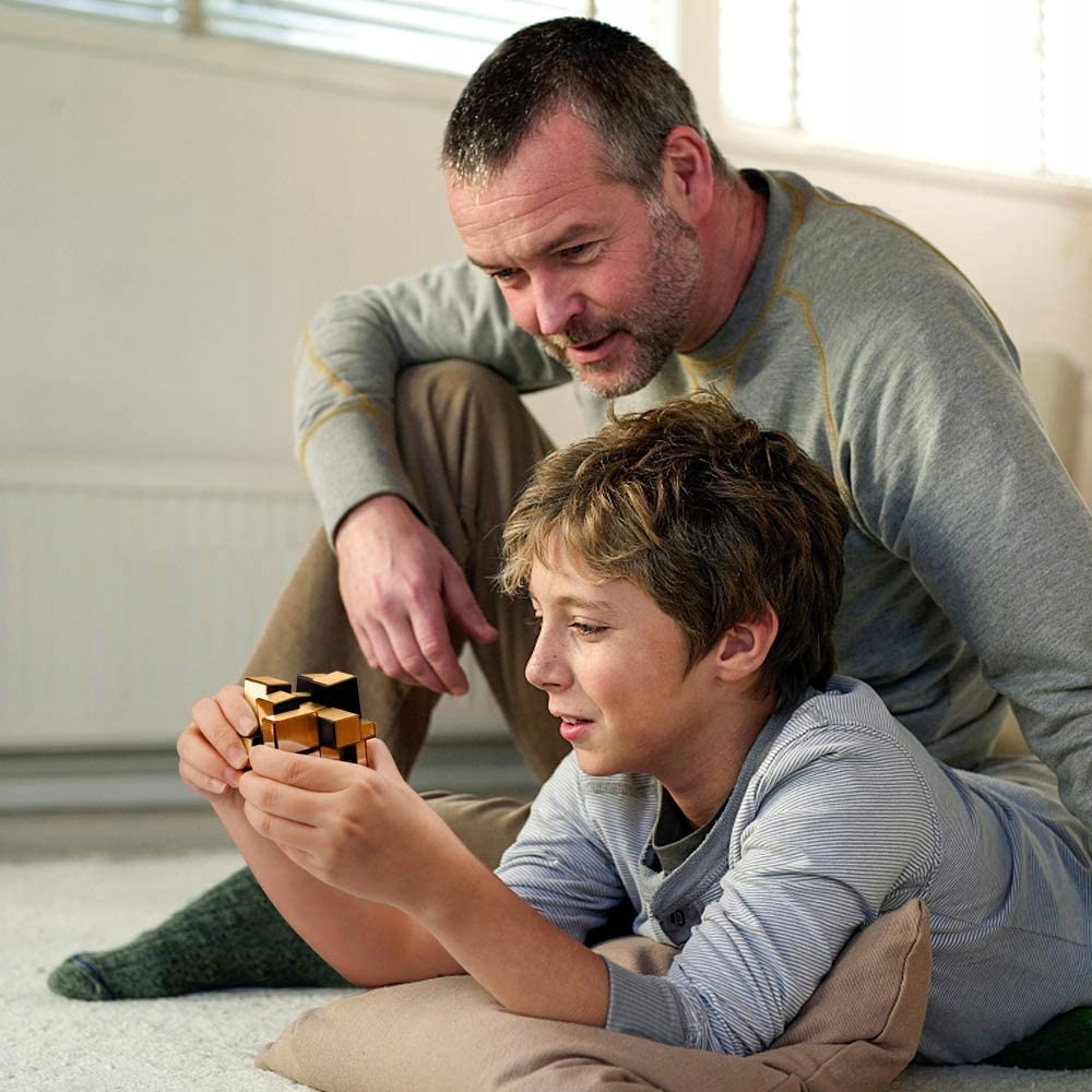 KOSTKA MoYu MIRROR ASYMETRYCZNA 3x3 ZŁOTA GOLD Bohater / Bajka Inny