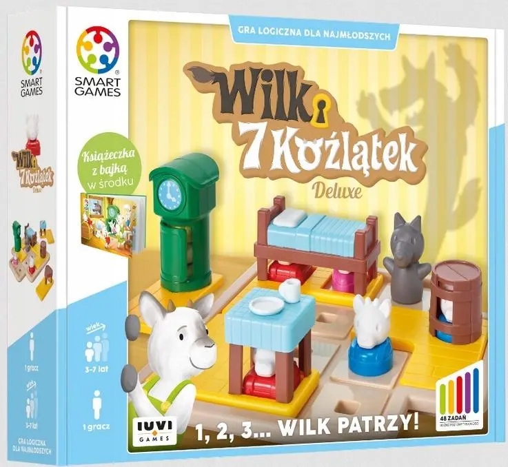 Smart Games Wilk i 7 koźlątek (pl) Iuvi Games