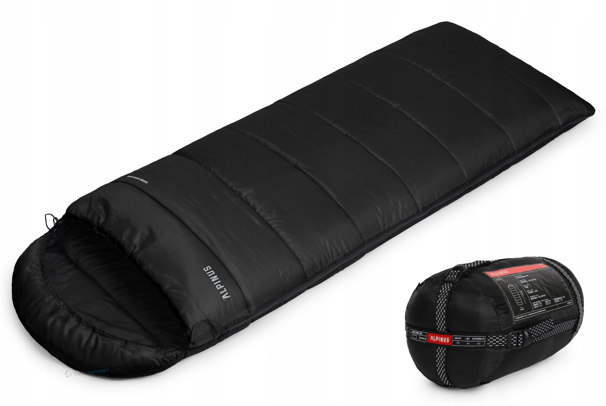 Markový Teplý Spacák 2v1 Alpinus Classic Warm 1500 do -15st