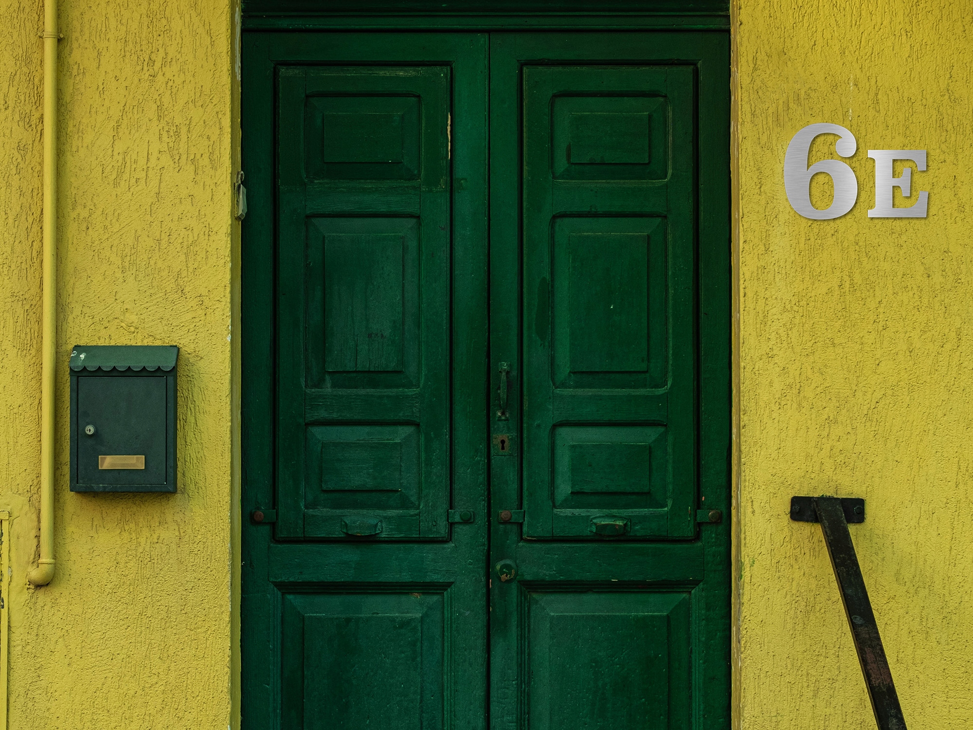 cyfry dom numer domu 30cm alu 3d Materiał aluminium