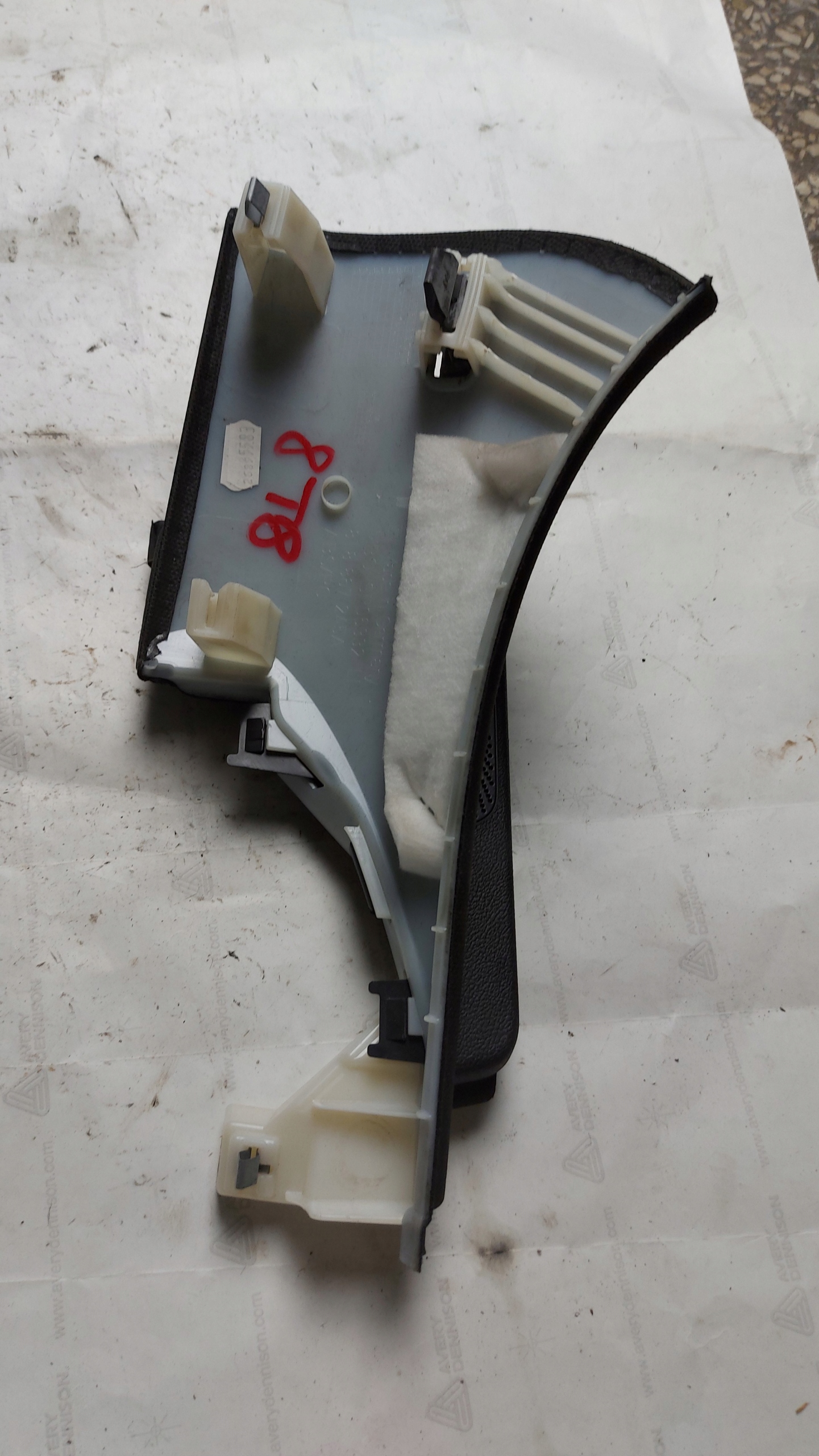 cover side SLUPKA left rear part AUDI A5 8T S-line