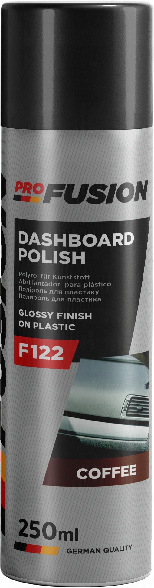 

Spray do kokpitu Profusion Dashbord F122 Coffee