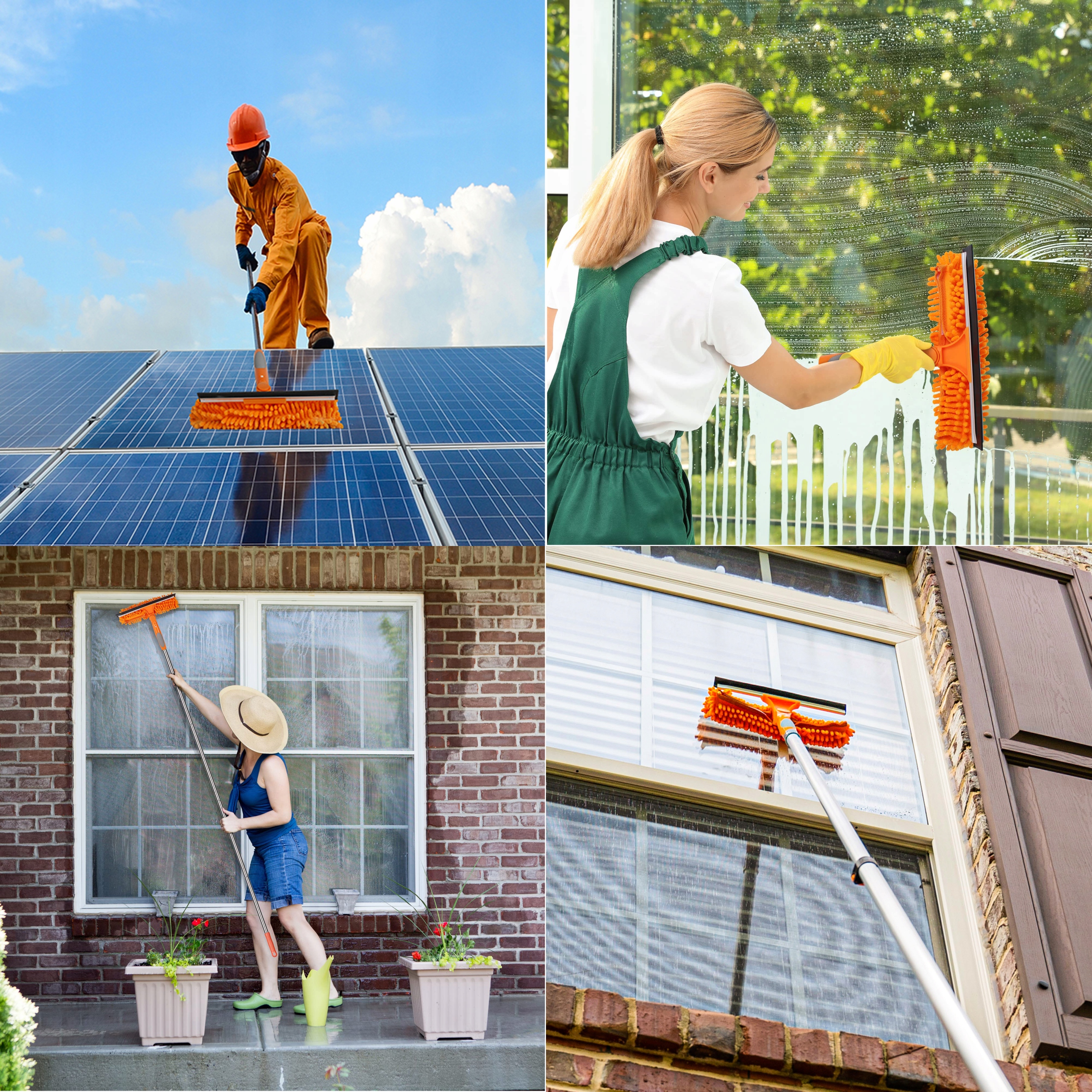 MYJKA ŚCIĄGACZKA MYCIA OKIEN SZYB TELESKOPOWA 1.8M Maksymalna szerokość ściągaczki 27 cm