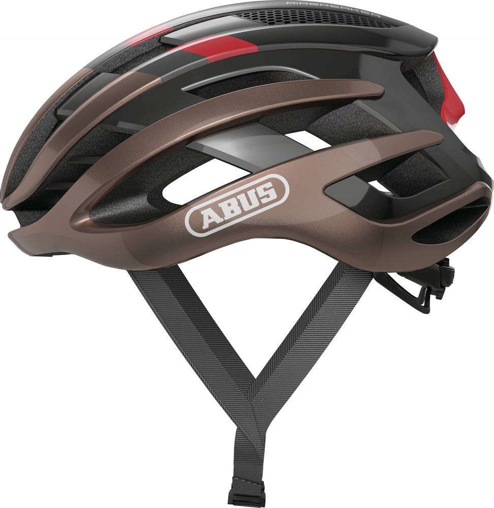 Kask rowerowy szosowy Abus AirBreaker Metallic Copper L 59-61cm