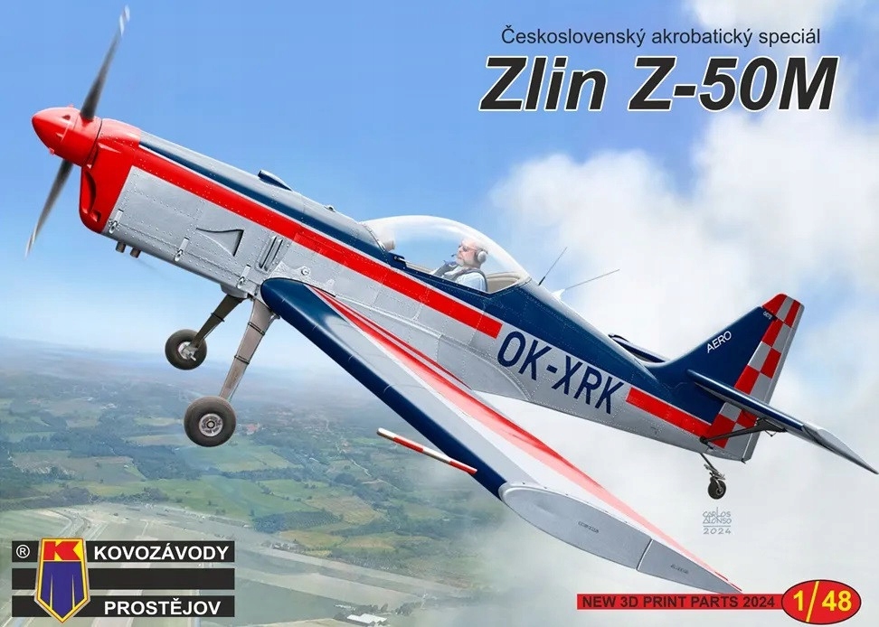 Zlín Z-50M Kovozávody Prostějov 1:48