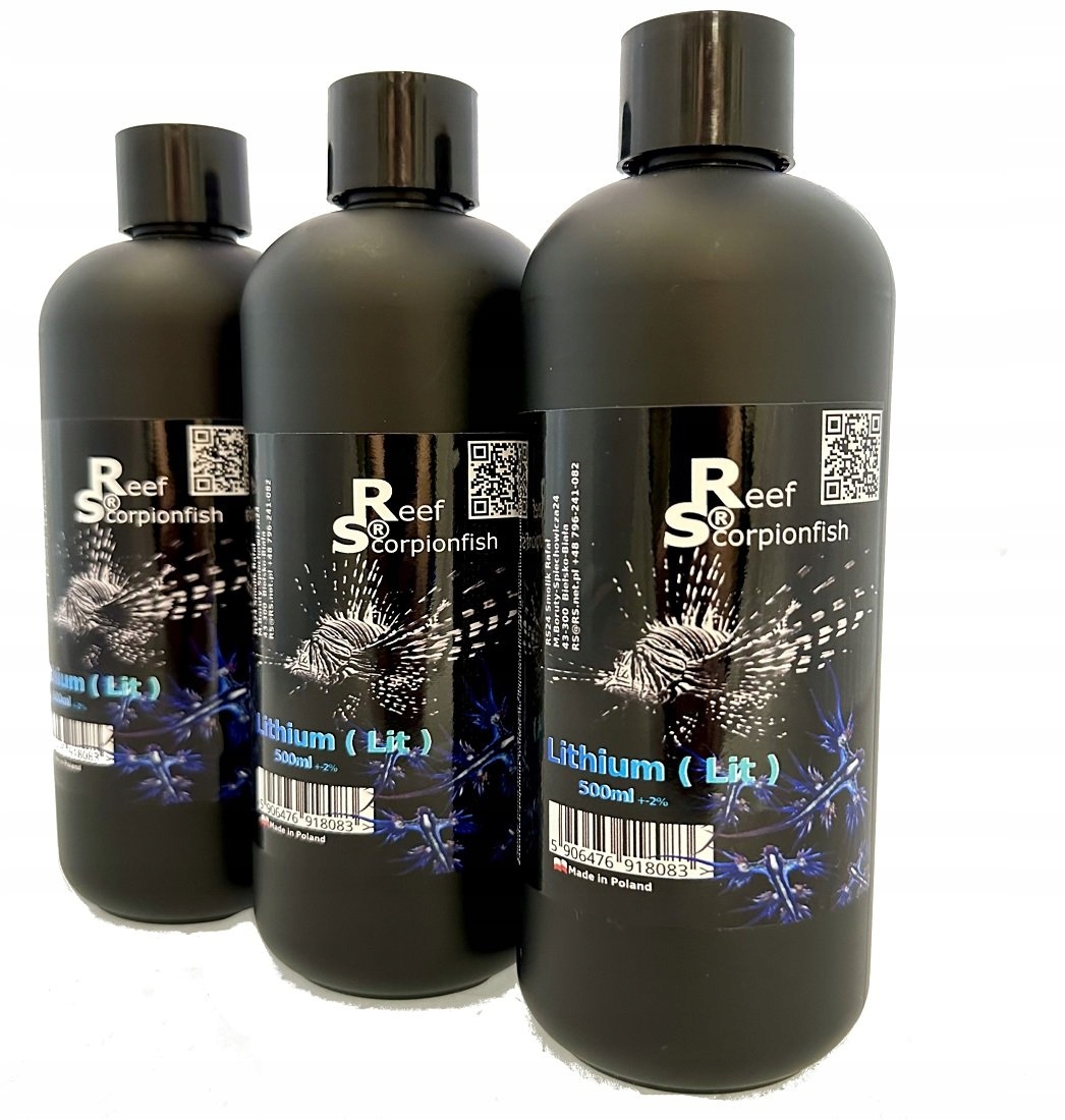Lithium Pro Mořské Akvárium, Suplementace Prvků Pro Korály 500 ML