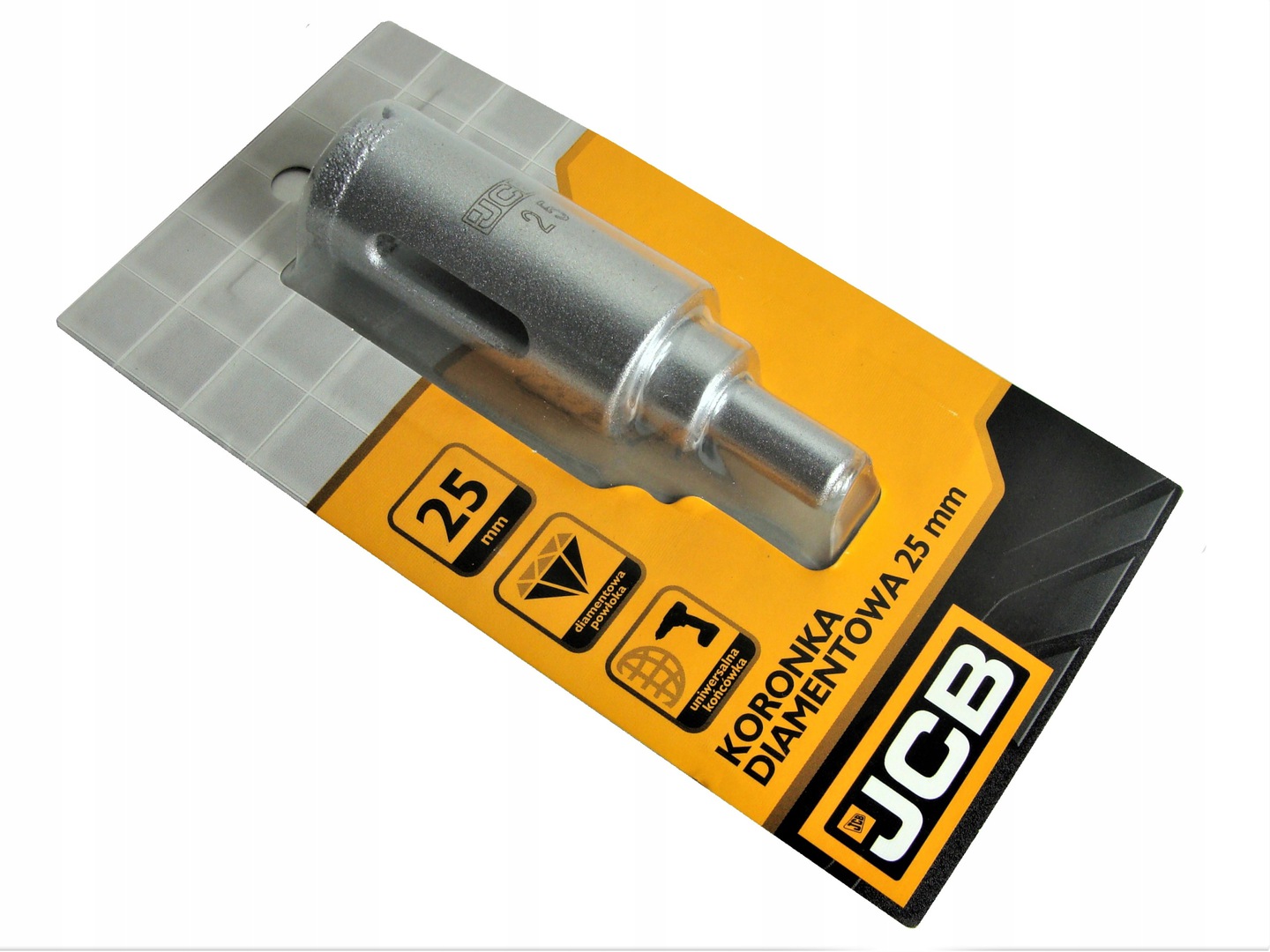 

Jcb Otwornica diamentowa Koronka do płytek 25 mm