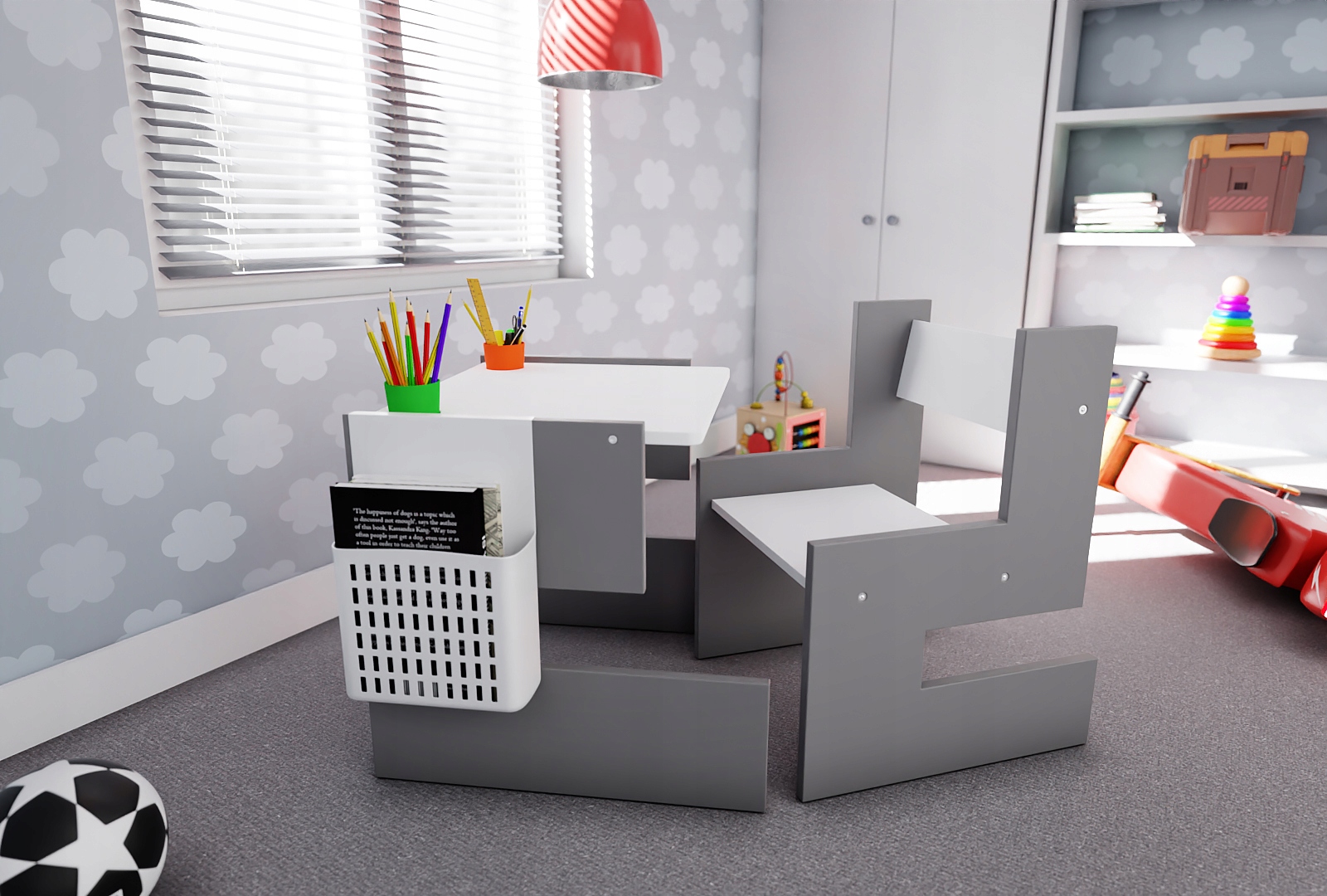 KRZESEŁKO I STOLIK BIURKO DLA DZIECKA RÓŻNE KOLORY Bohater Inny