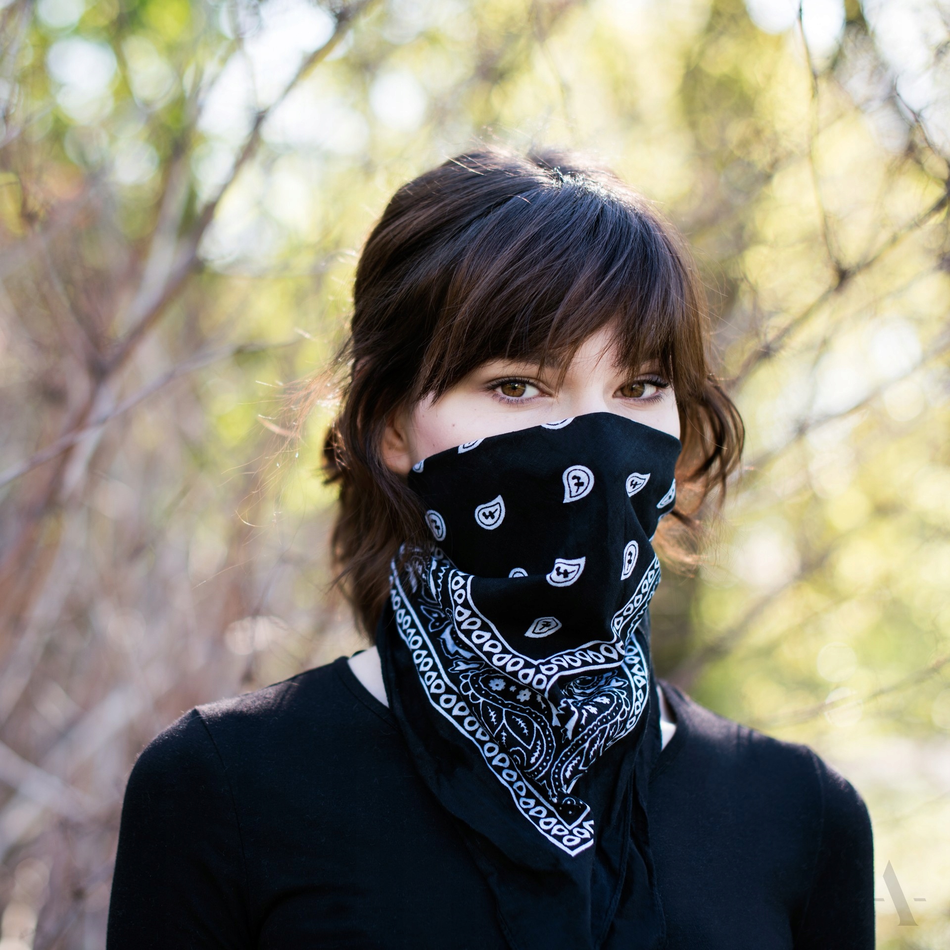 CHUSTA BANDANA NA TWARZ MĘSKA DAMSKA MASKA Marka Art of Polo