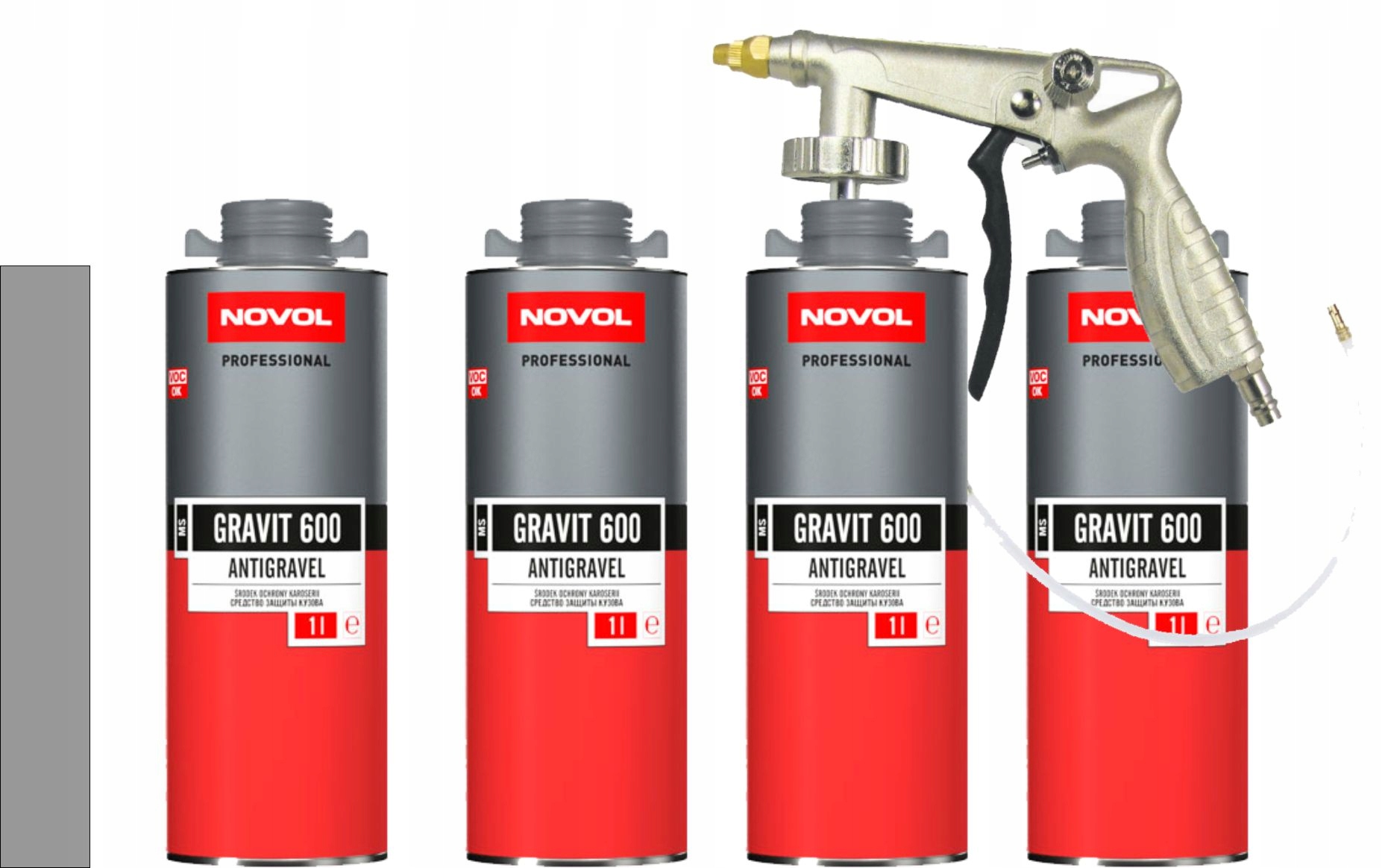 

Novol Gravit 600 Baranek do Karoserii Szary 4L