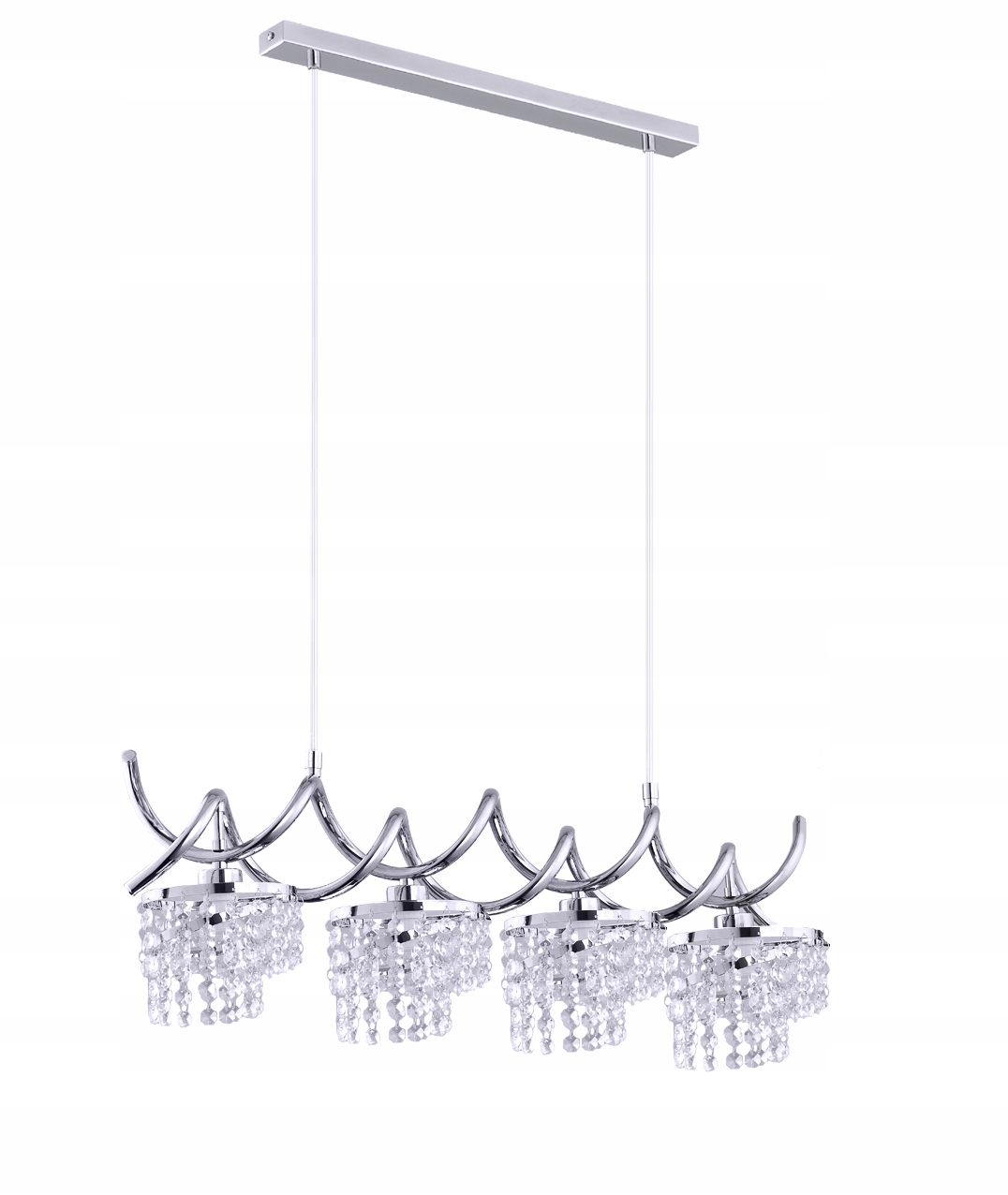 Závěsná lampa Alfa Helisa 4 světelné body E14