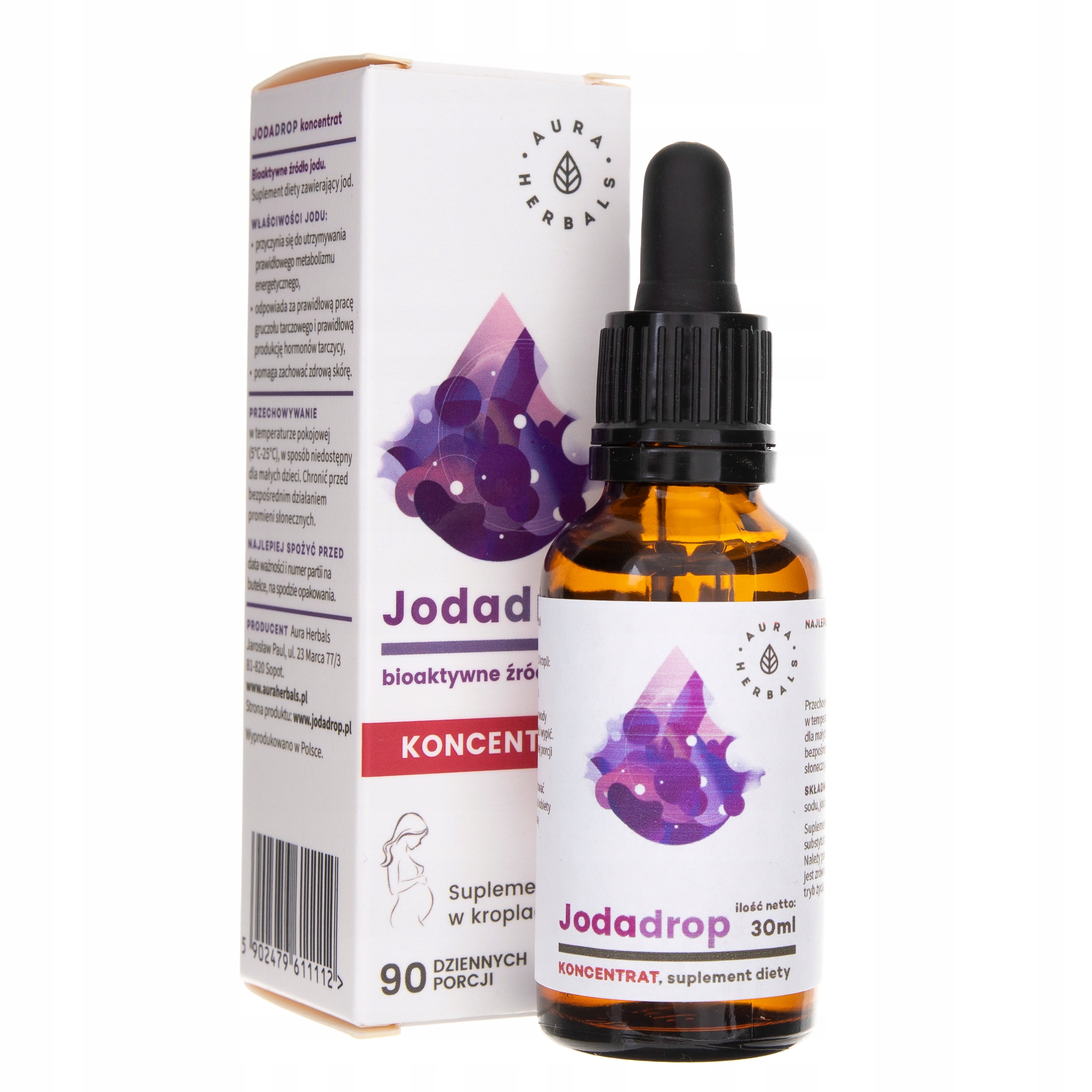 

Jodadrop koncentrat bioaktywny Jod (30 ml) Aura