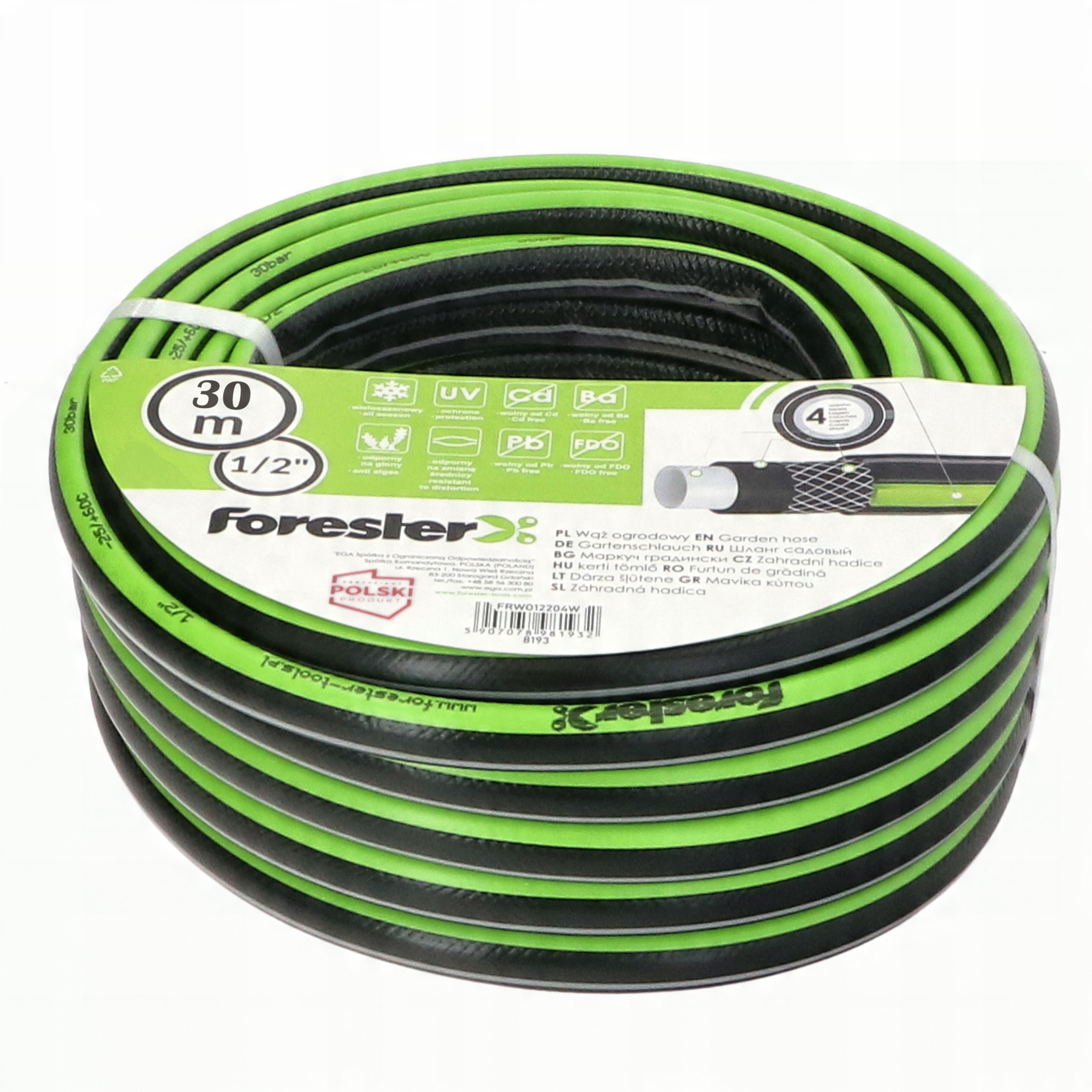 

Forester Wąż ogrodniczy 8194 1/2" 30m