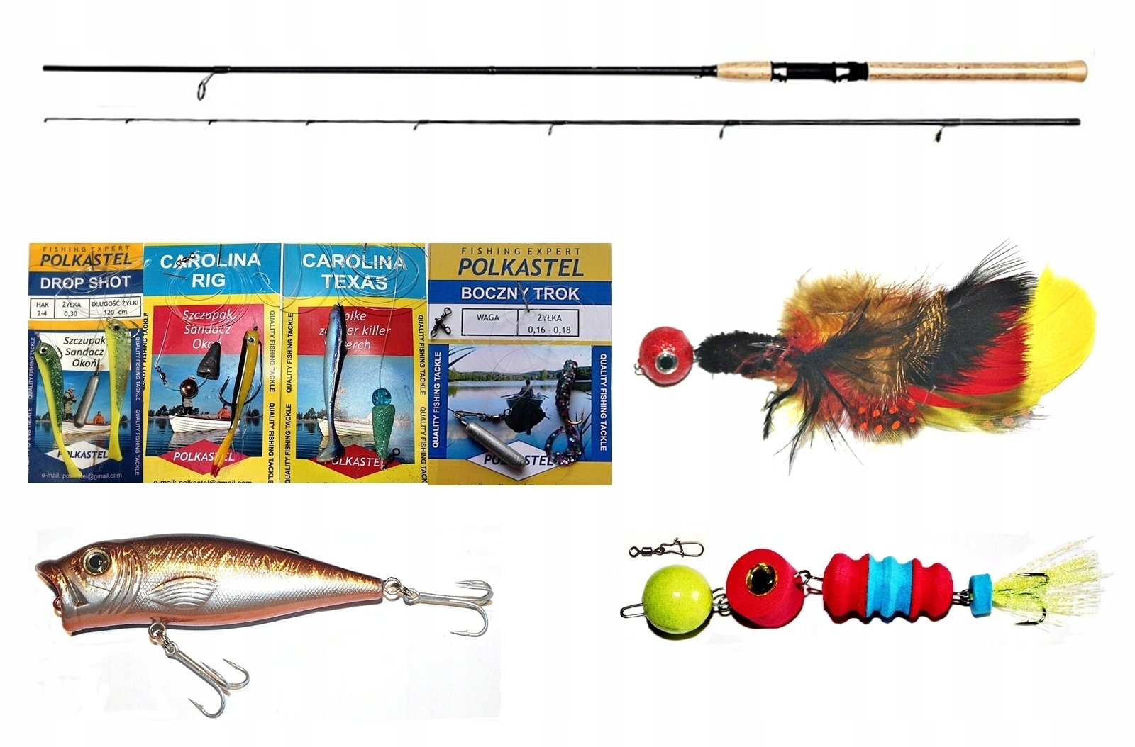 Wobler Tachibana Spin 240 3-12gr. Przynęty.