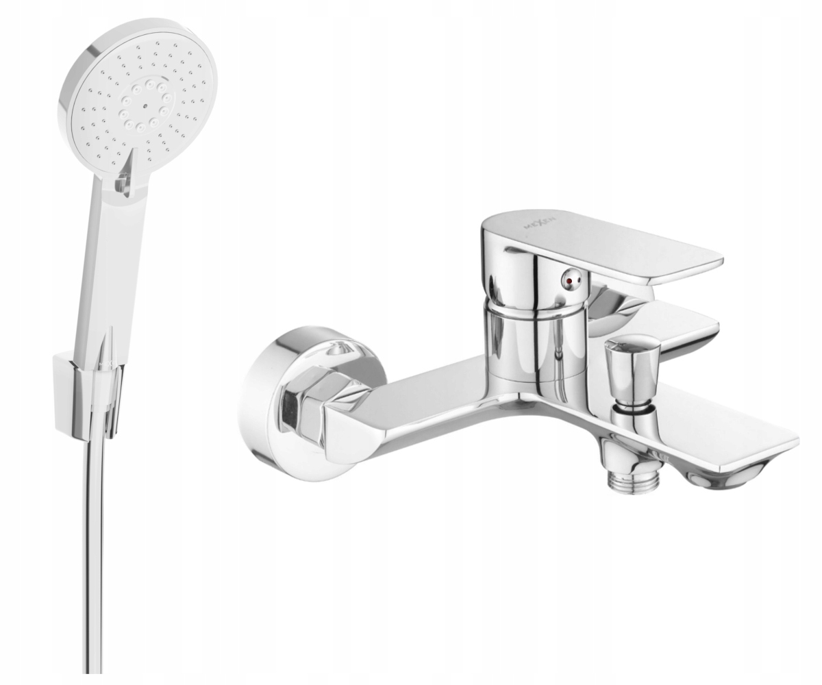 Mexen Alexa R40 Chromová Vanová Baterie se Sprchovým Setem