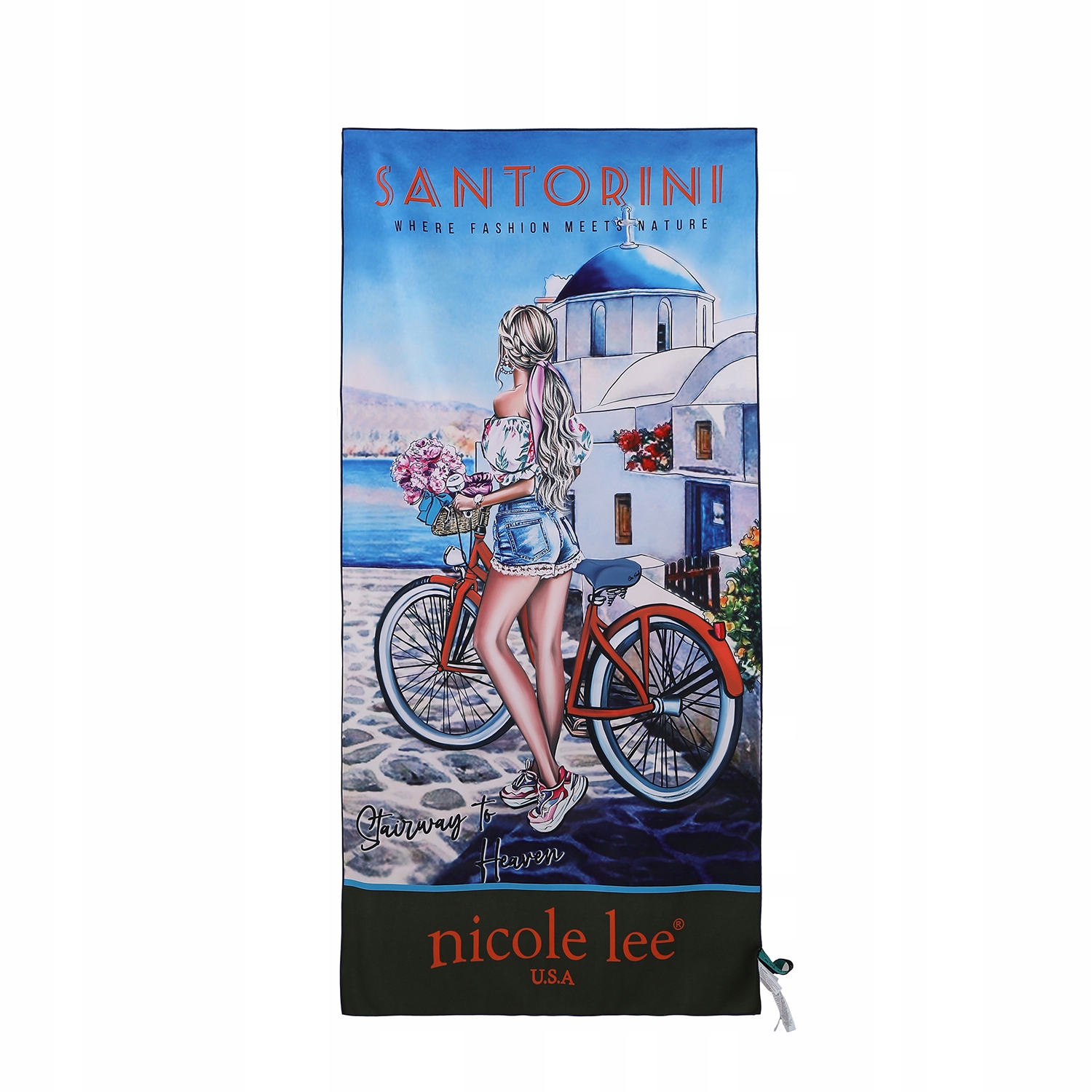 

Duży, szybkoschnący ręcznik plażowy Nicole Lee