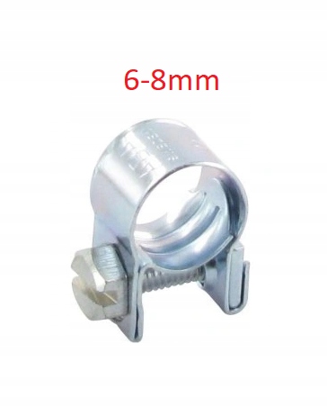 

Opaska zaciskowa z gwintem skręcana Mini 6-8 mm