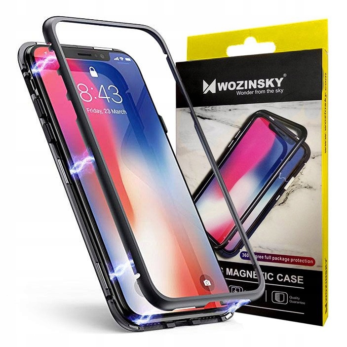 

Etui magetyczne Pokrowiec przód+tył do Galaxy S10E
