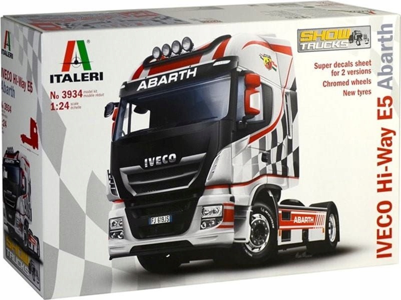 Iveco Hi-Way E5 Abarth 1:24 Italeri 3934