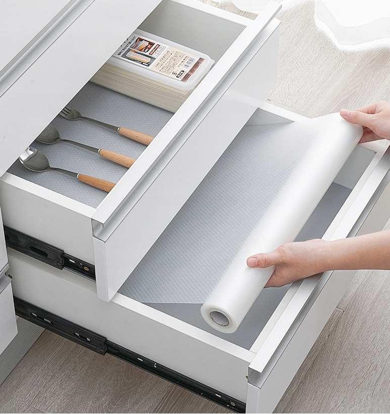 MATA ANTYPOŚLIZGOWA OCHRONNA DO SZUFLAD SZAFEK PODKŁADKA ROLKA 50X200