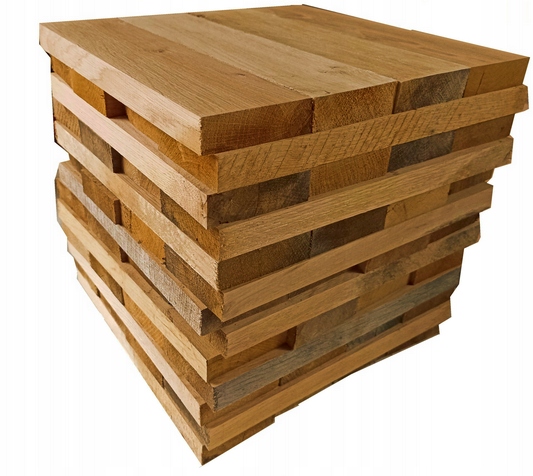 Dubová fréza, dřevo, krbová prkna, Suché 44 cm, dub