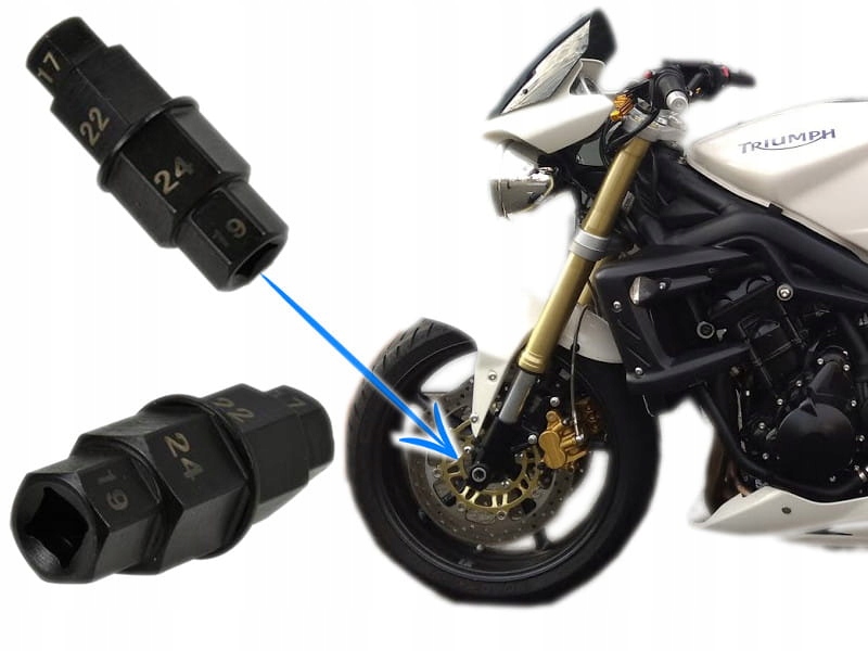

Nasadka Osi Koła Motocykla Imbus 17 19 22 24MM 3/8