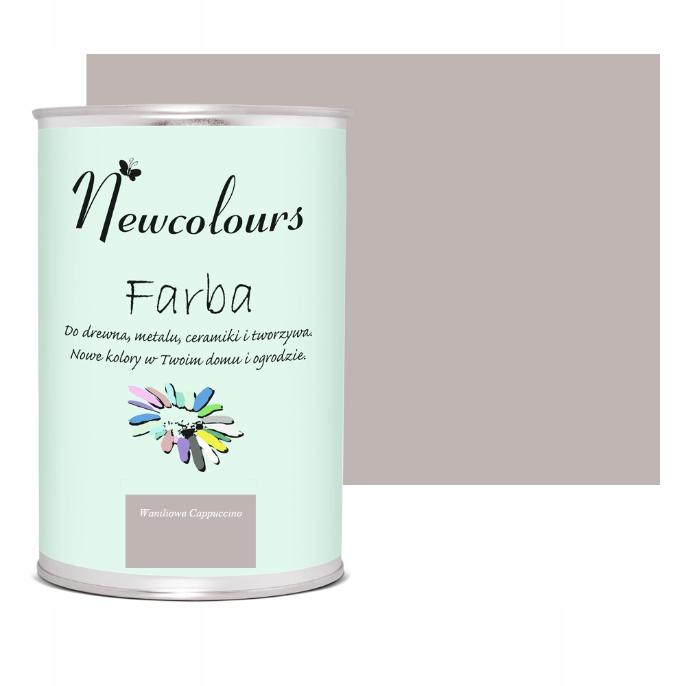 Farba do mebli Newcolours 900 ml Waniliowe Cappuccino