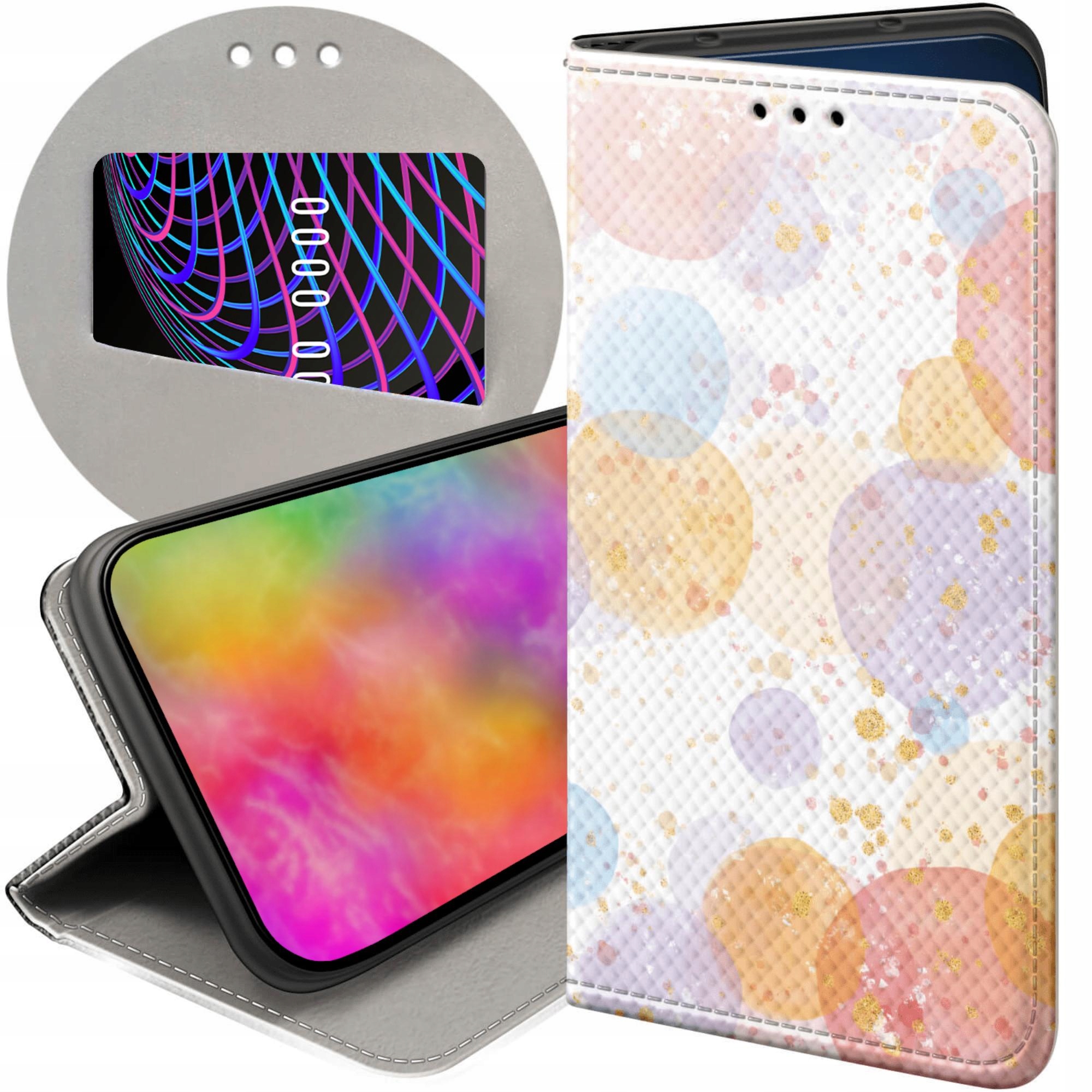 Etui Z Klapką Do Xiaomi 15T 5G Watercolor Akwarela Obraz Futerał Case