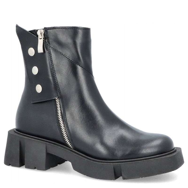 Dámské kotníkové boty Tymoteo 2169 Černá 38