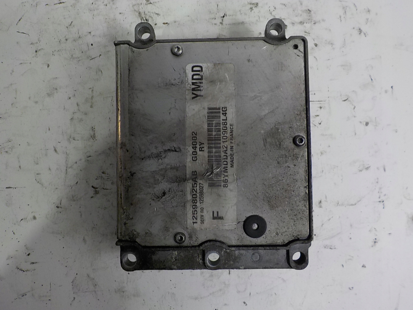 FIAT CROMA 2.2 computer control unit 12598025AB YMDD