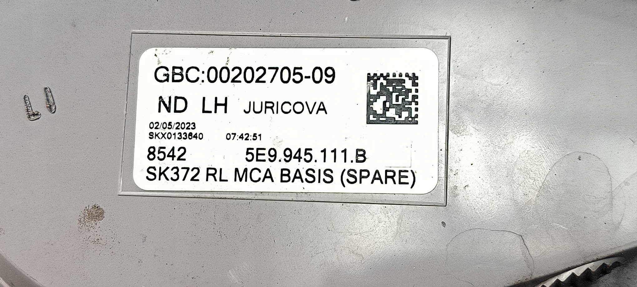 light right rear part 5E9945111B SKODA OCTAVIA III KOMBI