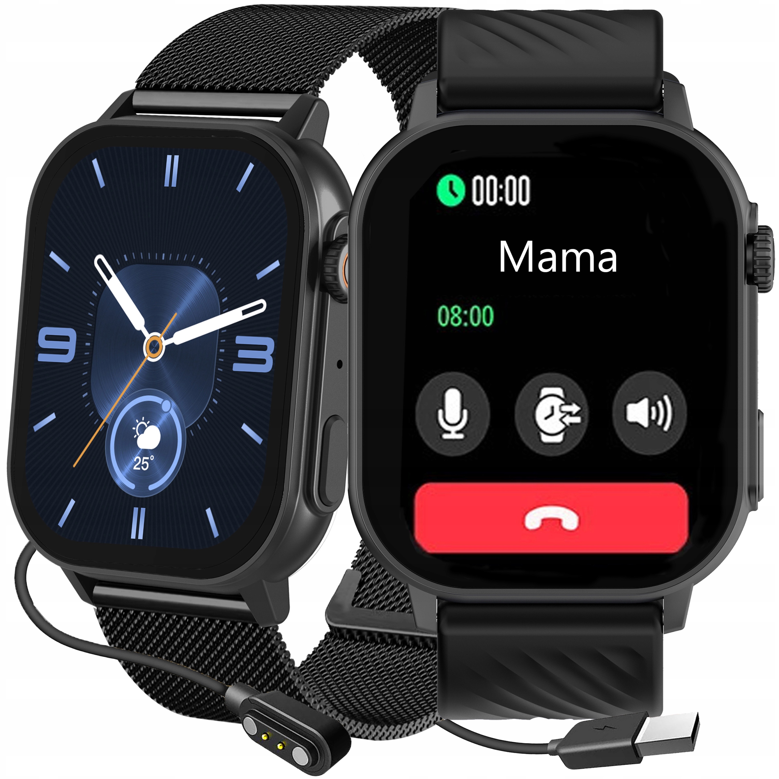 Hodinky Chytré Hodinky Gravity s Hovory a Upozorněními – multifunkční