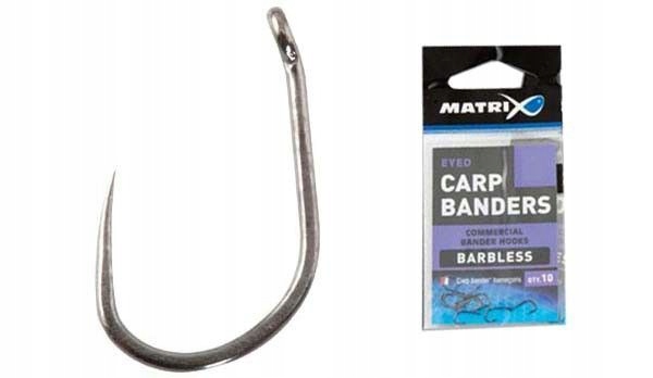 Haczyk Matrix Bander Hooks Barbless rozm.18 10szt.