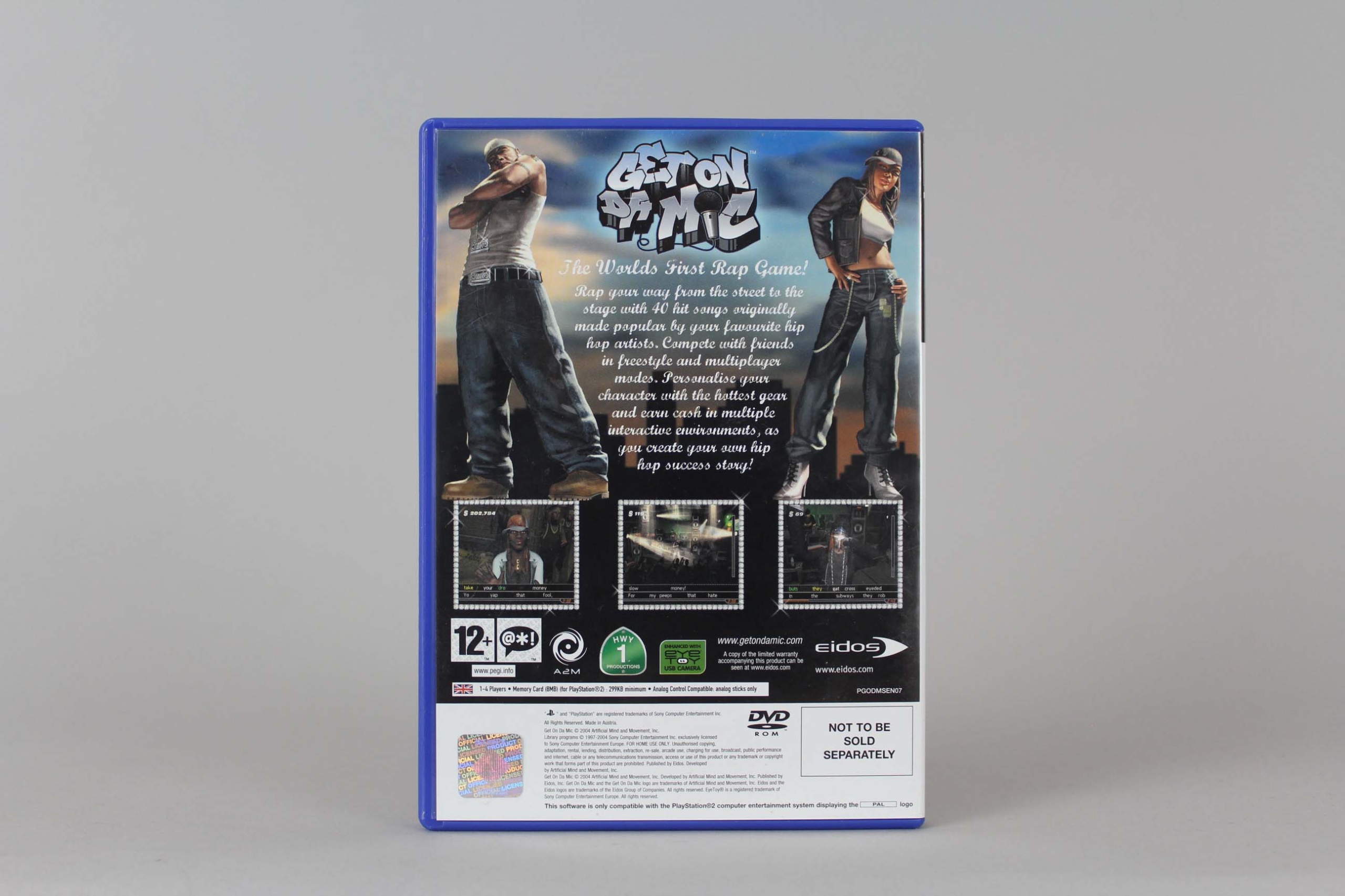 GET ON DA MIC PS2 Tematyka gry akcji