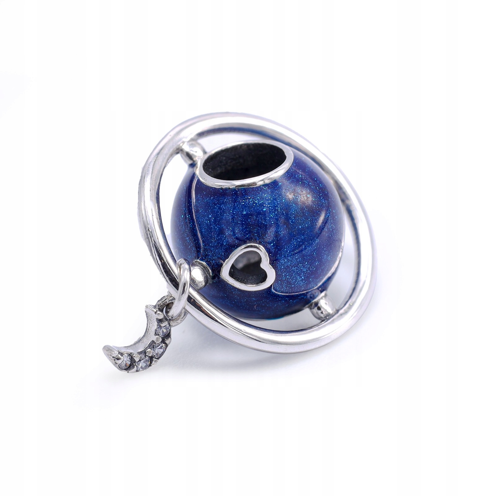 Stříbrný přívěsek Vesmírná planeta