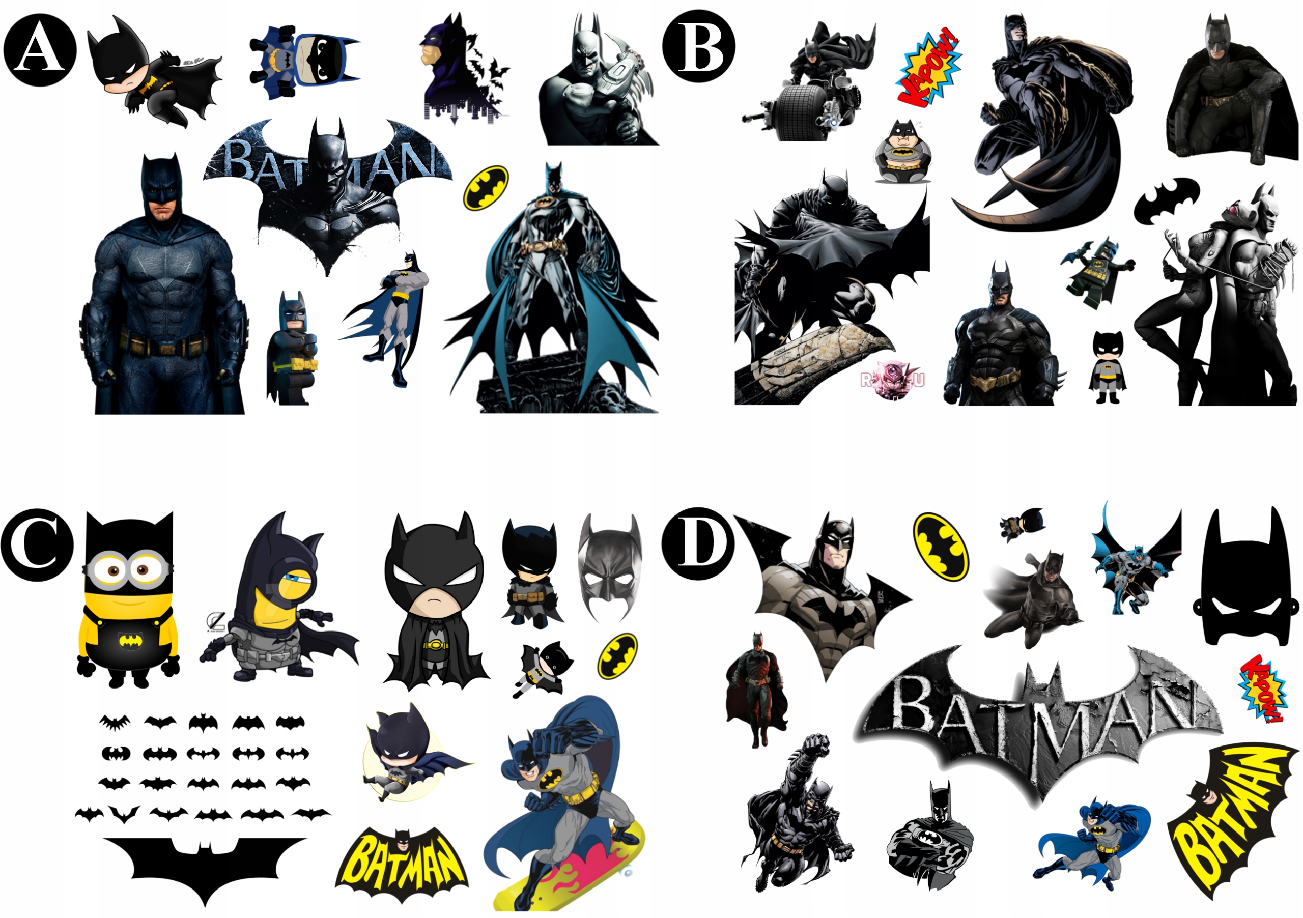 Tymczasowe Tatuaże Dla Dzieci Batman Marka inny