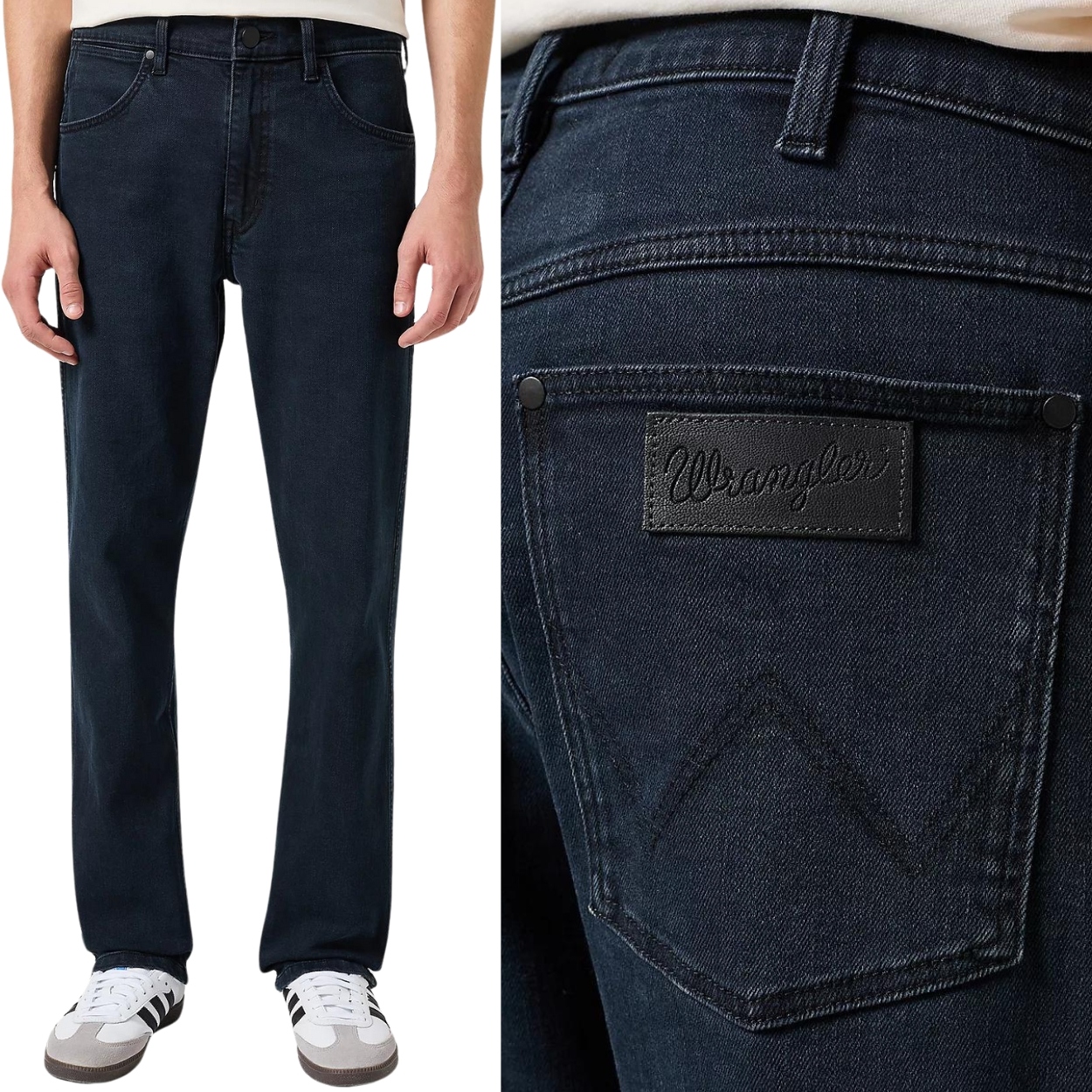 Wrangler Frontier New Cloudy Skies volné jednoduché džínové kalhoty W33 L32