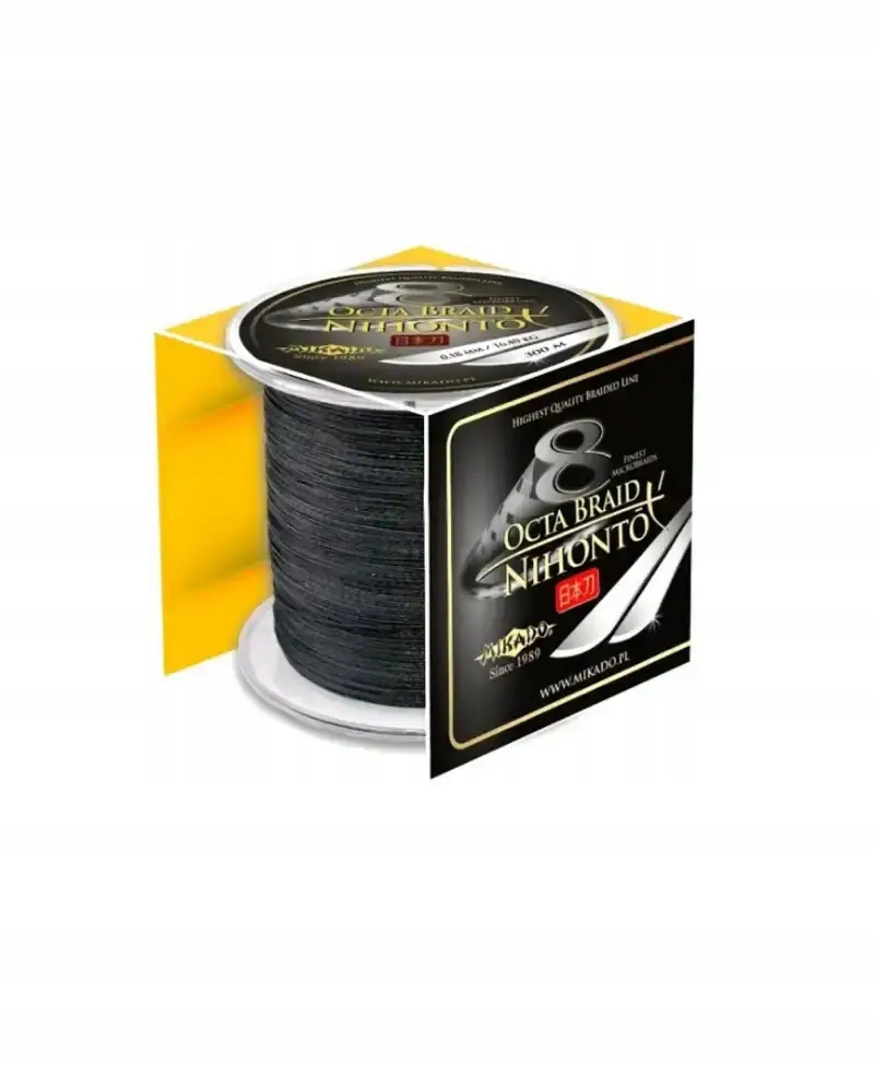 Plecionka Nihonto Octa 0,23 300m black