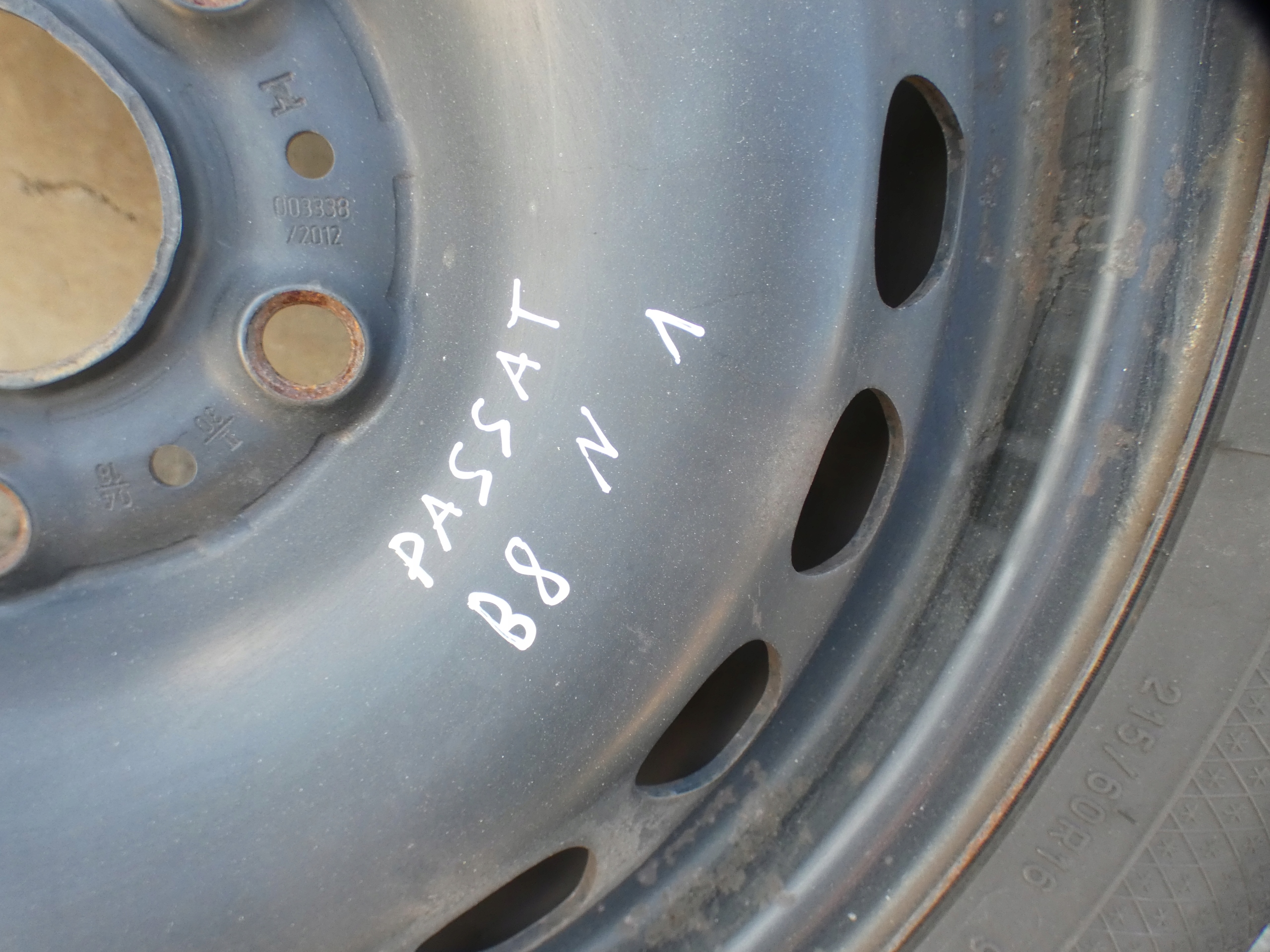 ruote CERCHI Ferro 16 5x112 VW PASSAT VW PASSAT B8 ET41