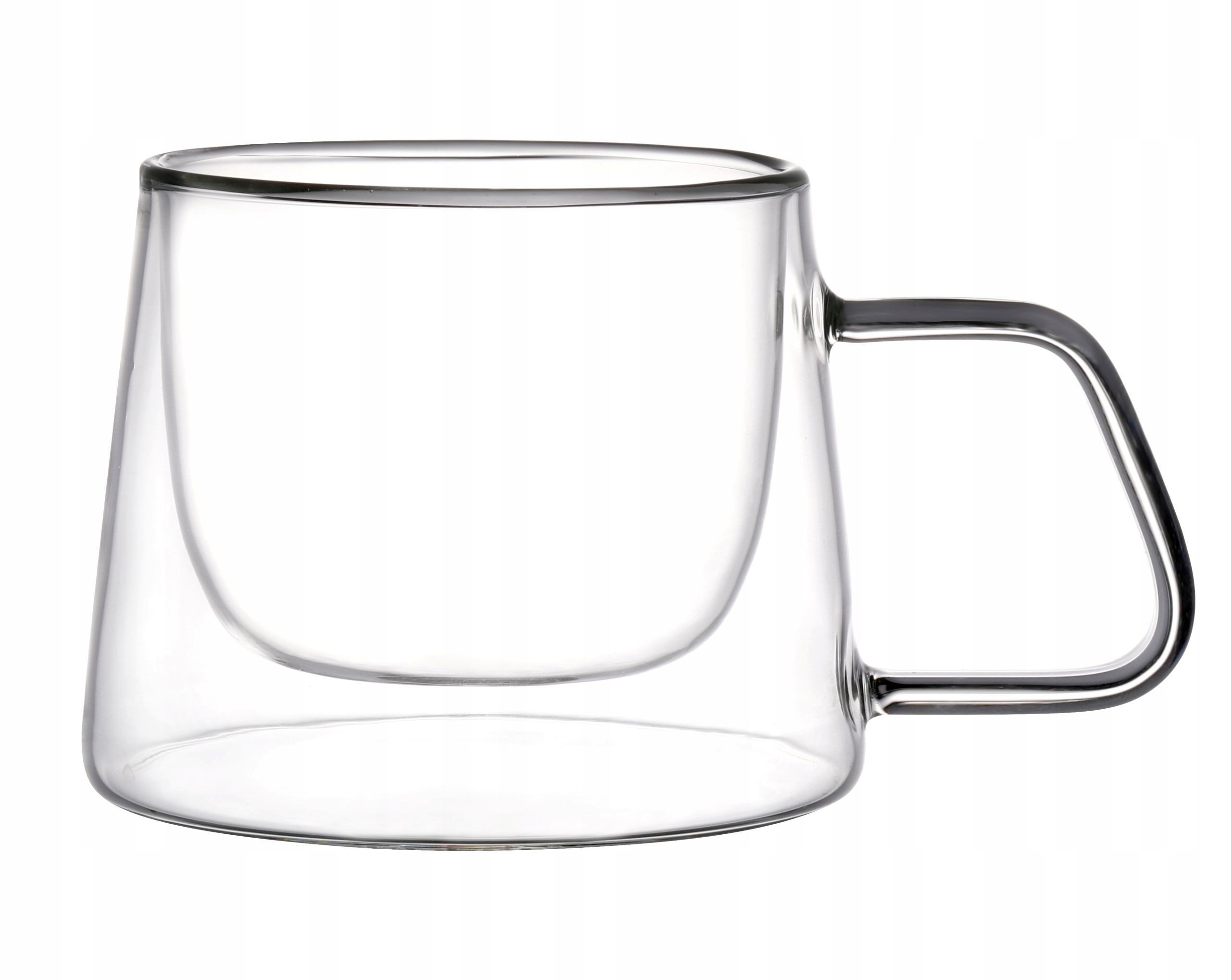 Szklanki TERMICZNE 200 ml Szklanka z Uchem do kawy herbaty Late ZESTAW 2szt Pojemność 200 ml