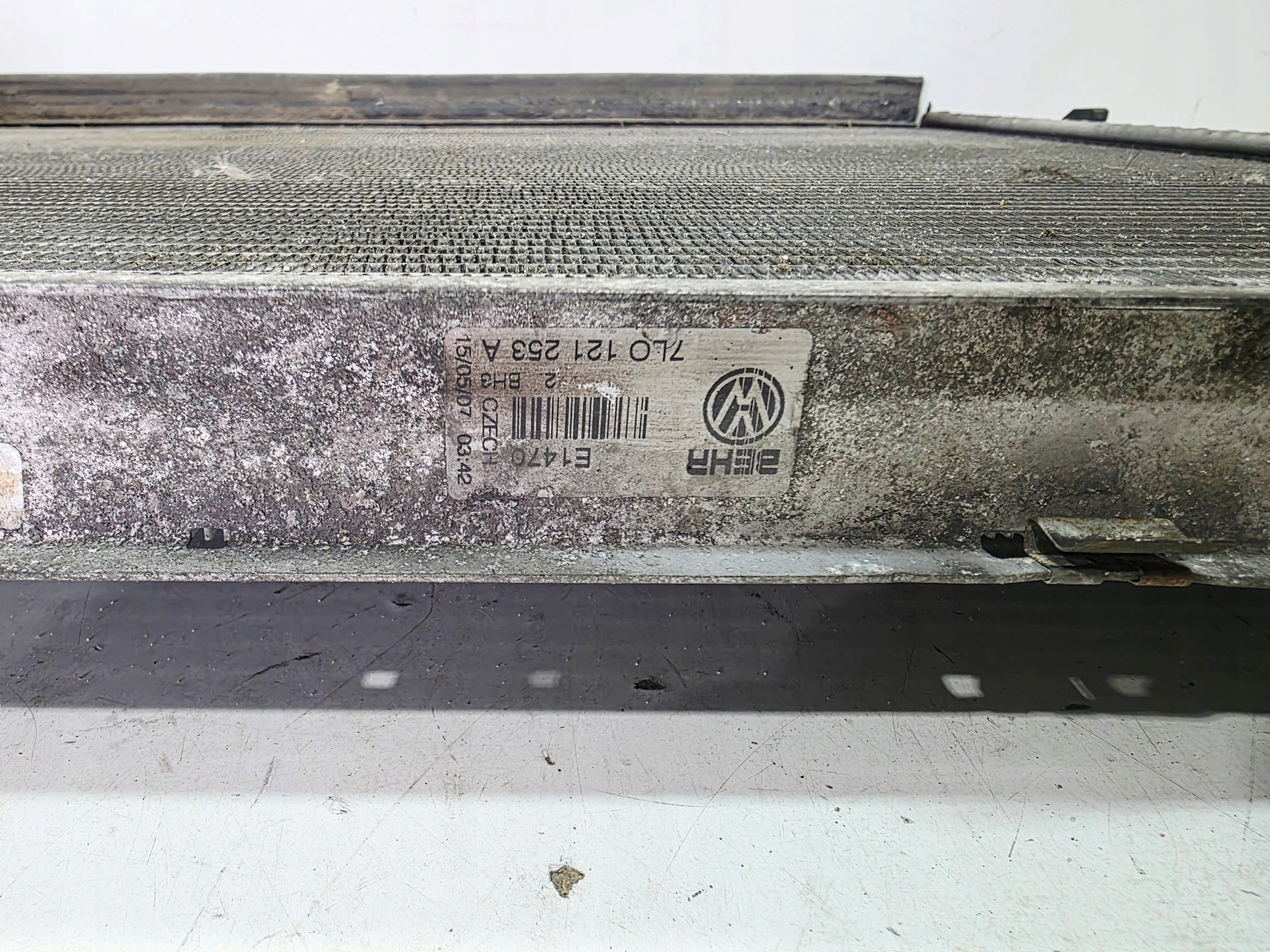water cooler AUDI Q7 4L 3.0 TDI 7L0121253A