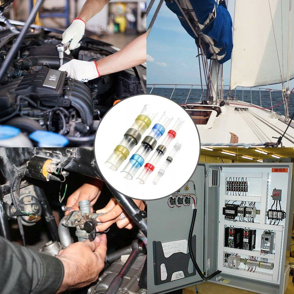 KOSZULKI TERMOKURCZLIWE Z CYNĄ RURKI ZŁĄCZKI Kod producenta G03611