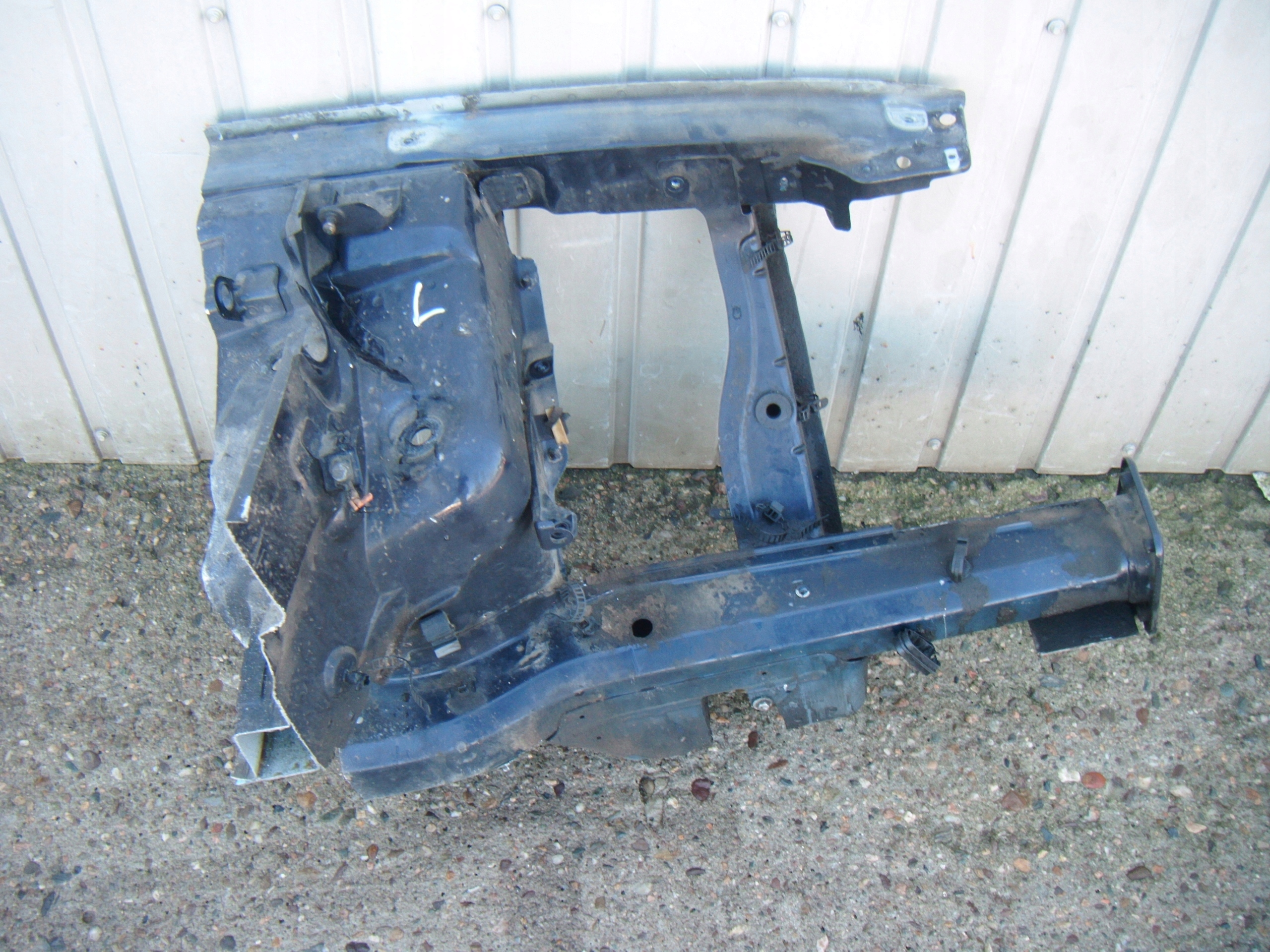 AUDI A6 C5 98- PODŁUŻNICA RAMA FARTUCH ĆWIARTKA - LEWA PRZEDNIA KOLOR LZ5L