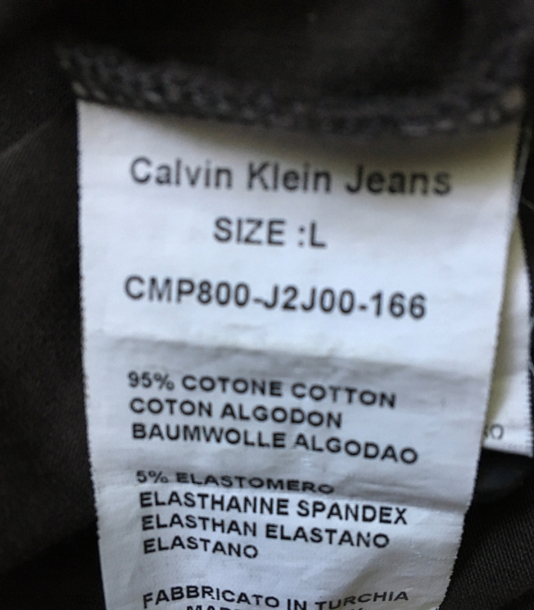 Bluzka damska CALVIN KLEIN JEANS L (40) Materiał dominujący bawełna